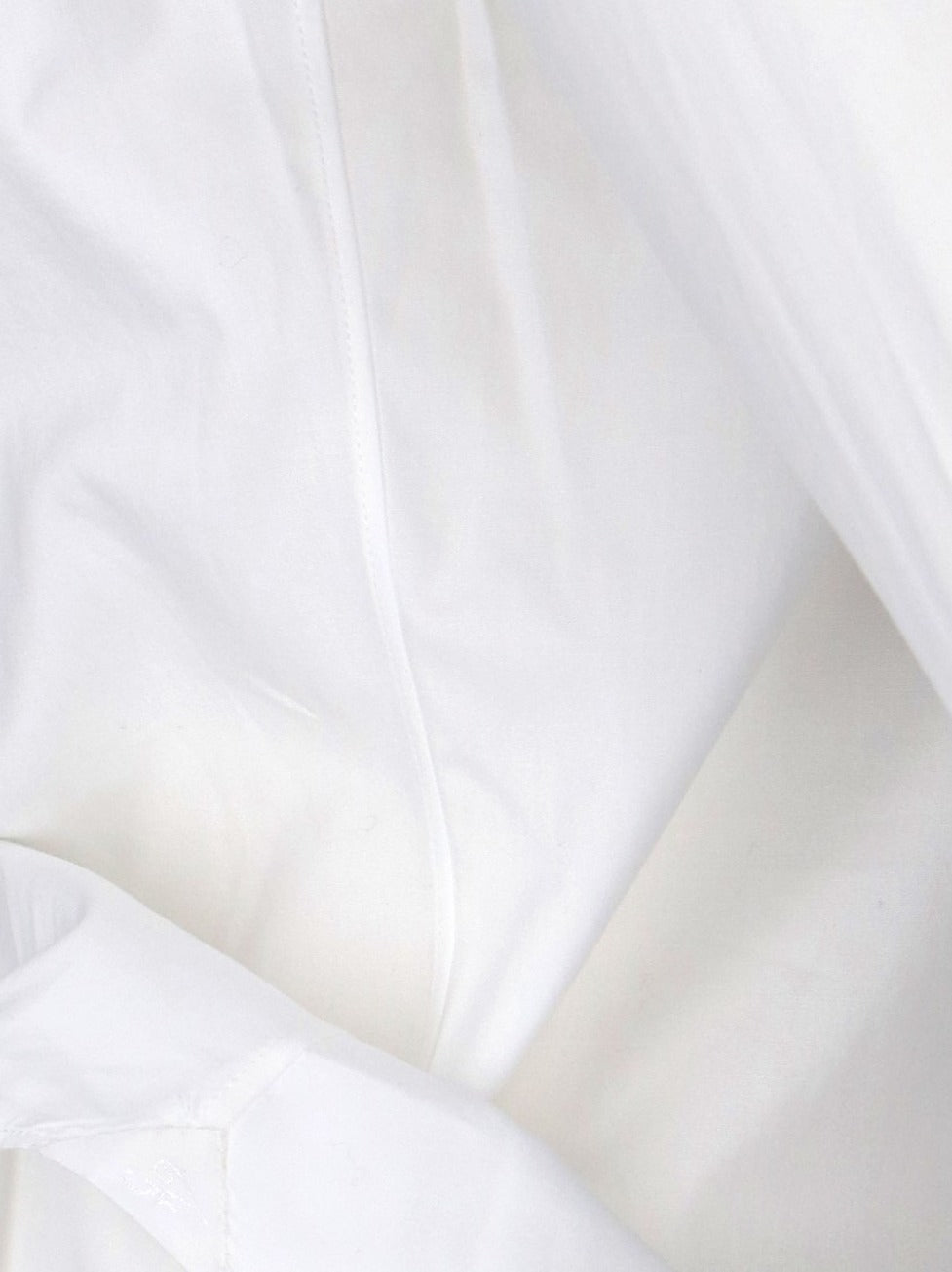 Classic White Cotton Shirt With Traditional Collar