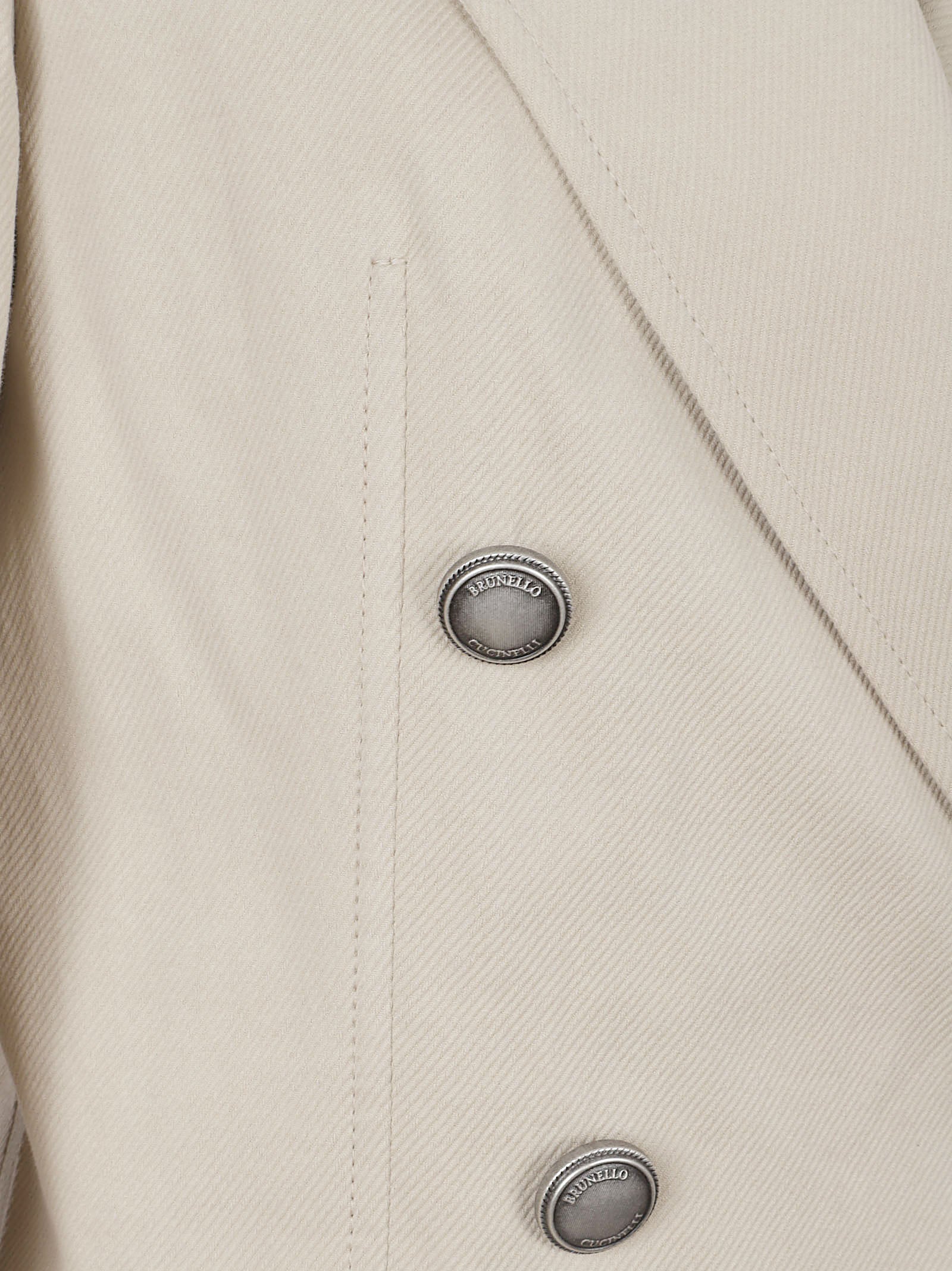 Cropped Double-Breasted Jacket