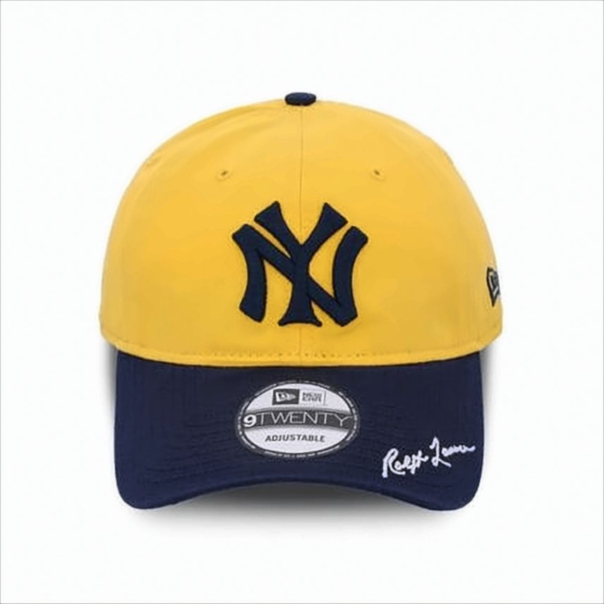 Two-Tone Baseball Cap with Embroidered Logo