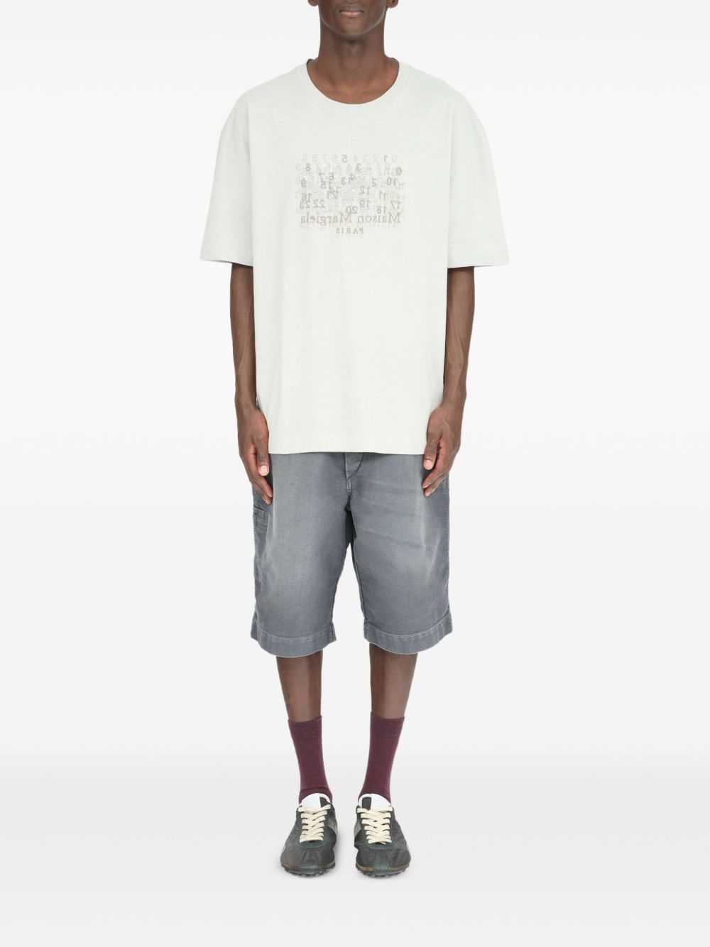 Relaxed Fit T-Shirt with Subtle Chest Print