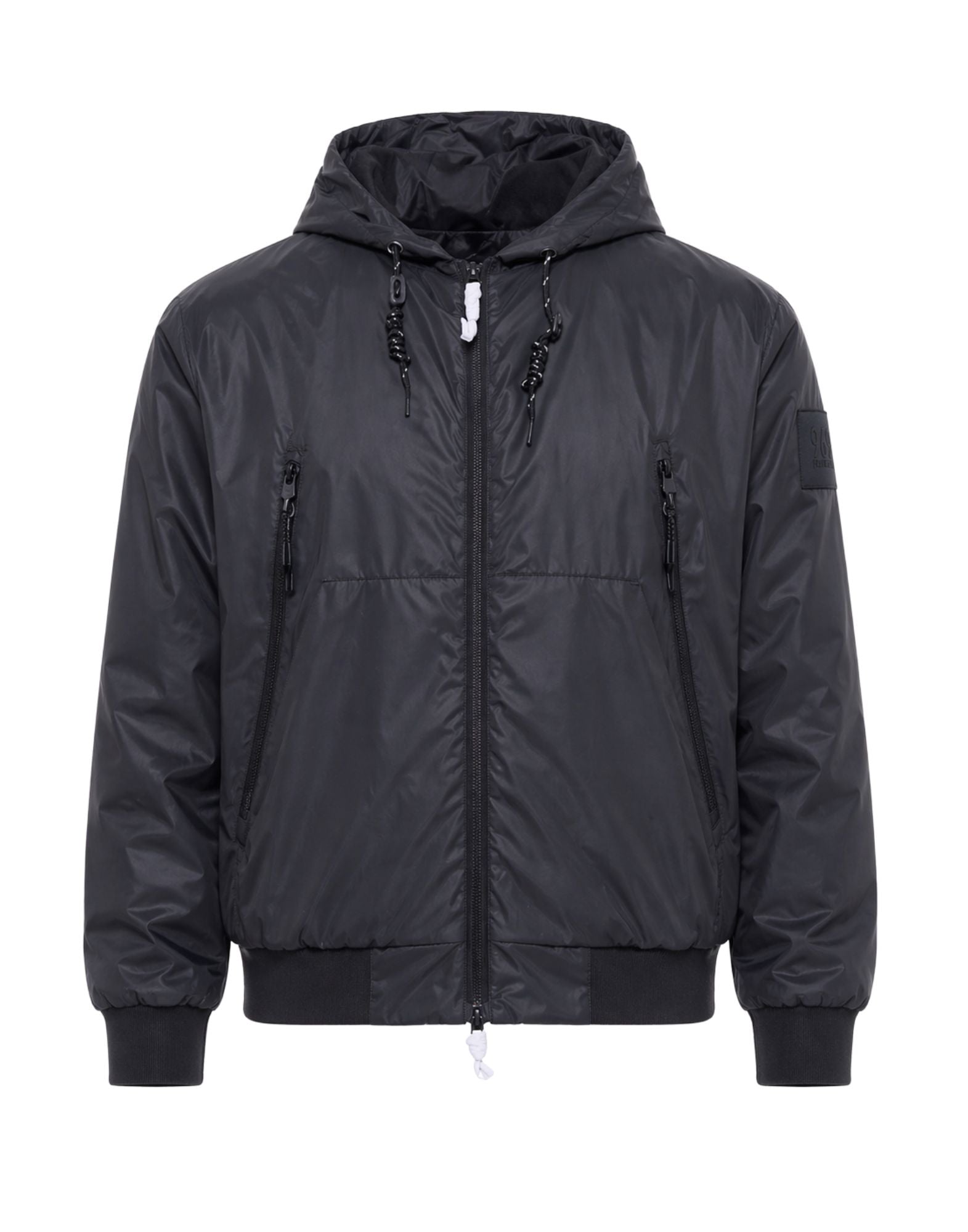 Hooded Polyester Performance Zip Jacket
