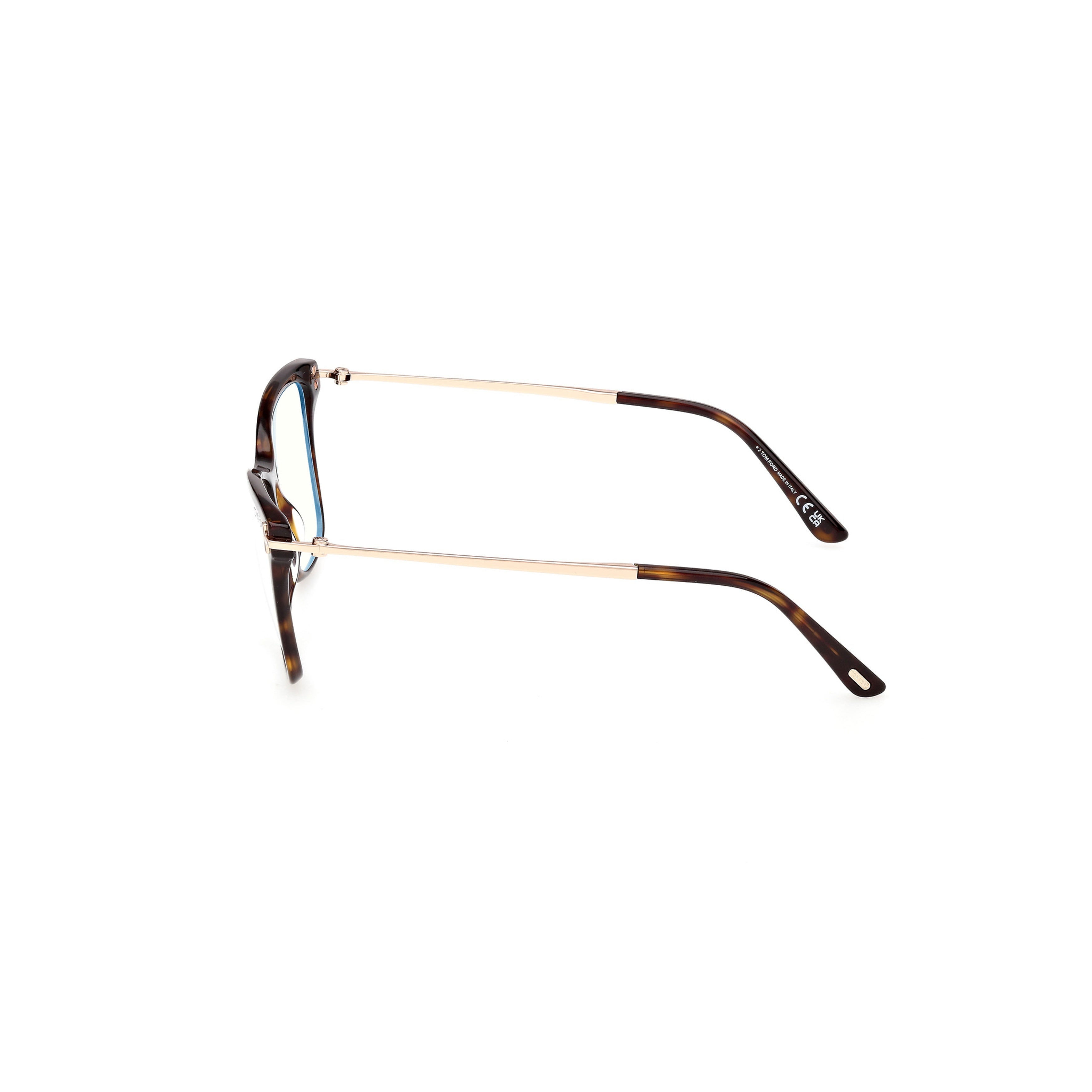 Ft6097-B Classic Tortoiseshell Acetate Eyeglasses