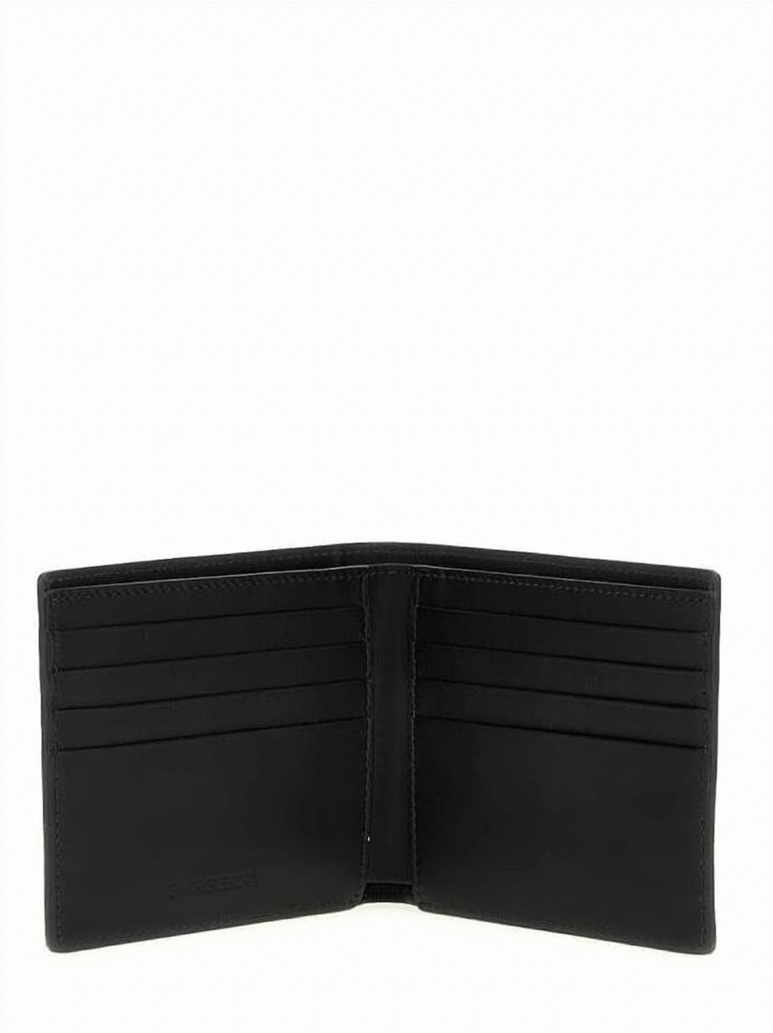 Bifolding Wallet with Subtle Checkered Pattern