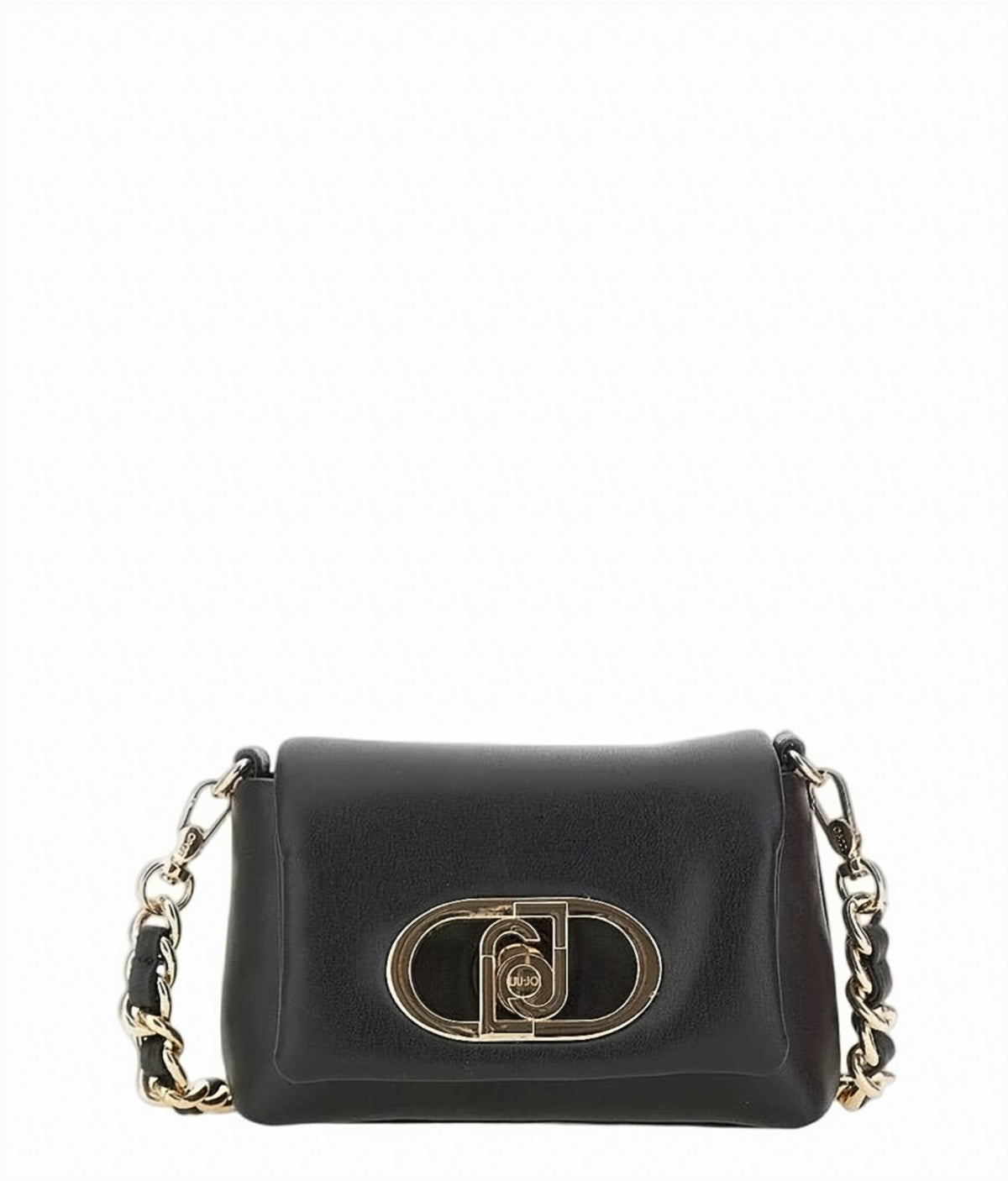 Lapuffy Nappa Effect Shoulder Bag