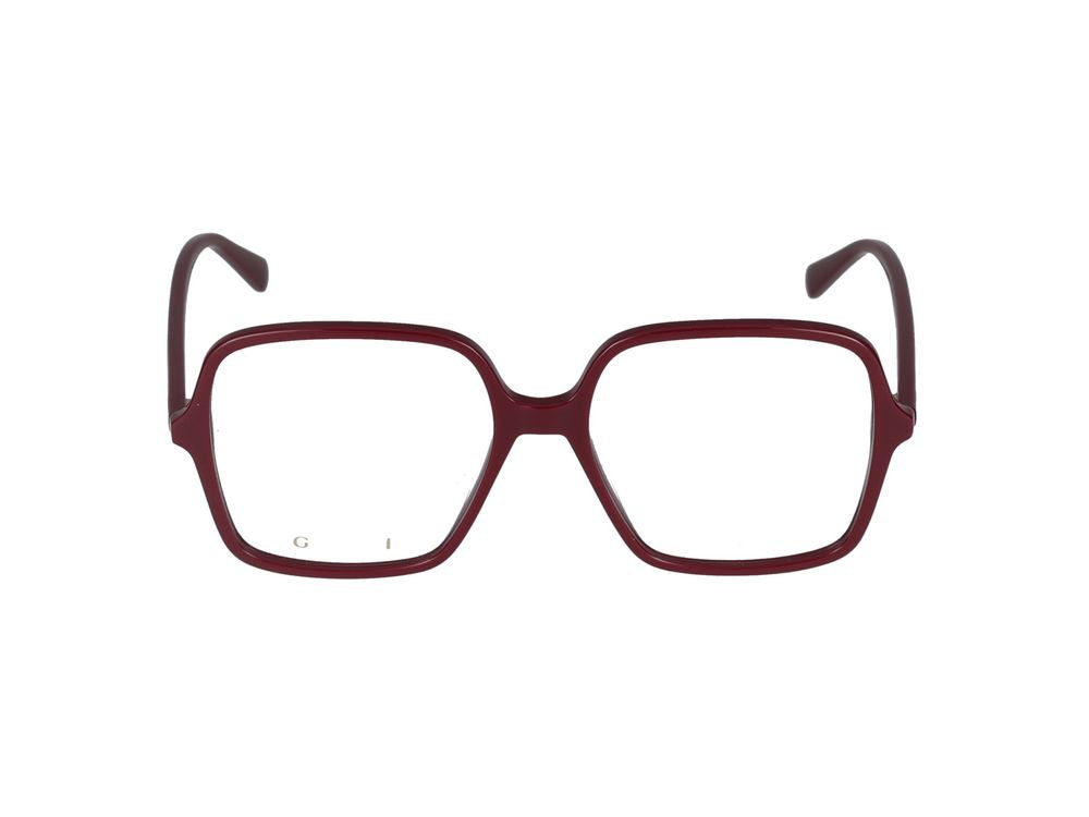 Okulary korekcyjne Gucci GG1003O 005 burgundowy przezroczysty 53/16/140