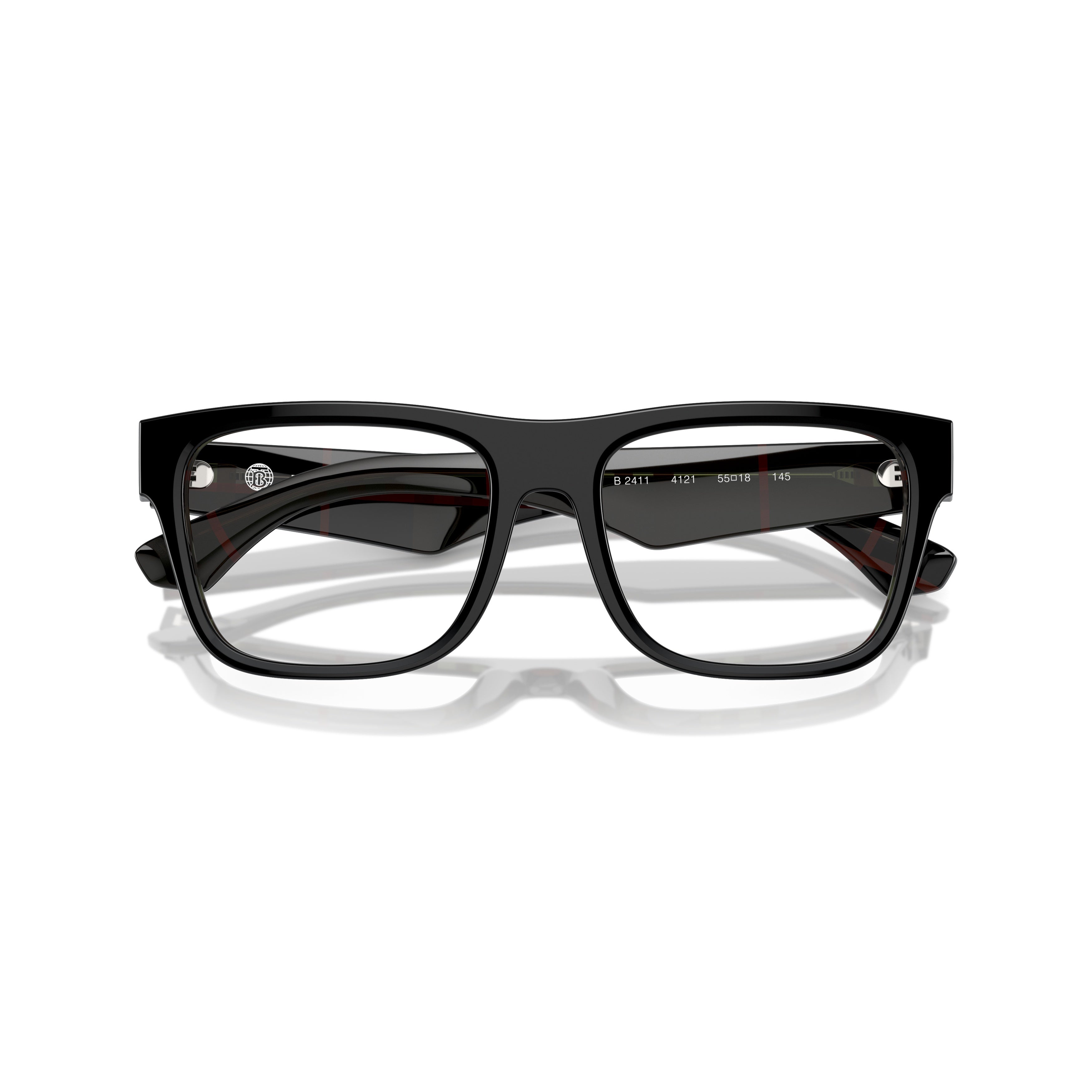 0be2411 Bold Rectangular Acetate Eyeglasses
