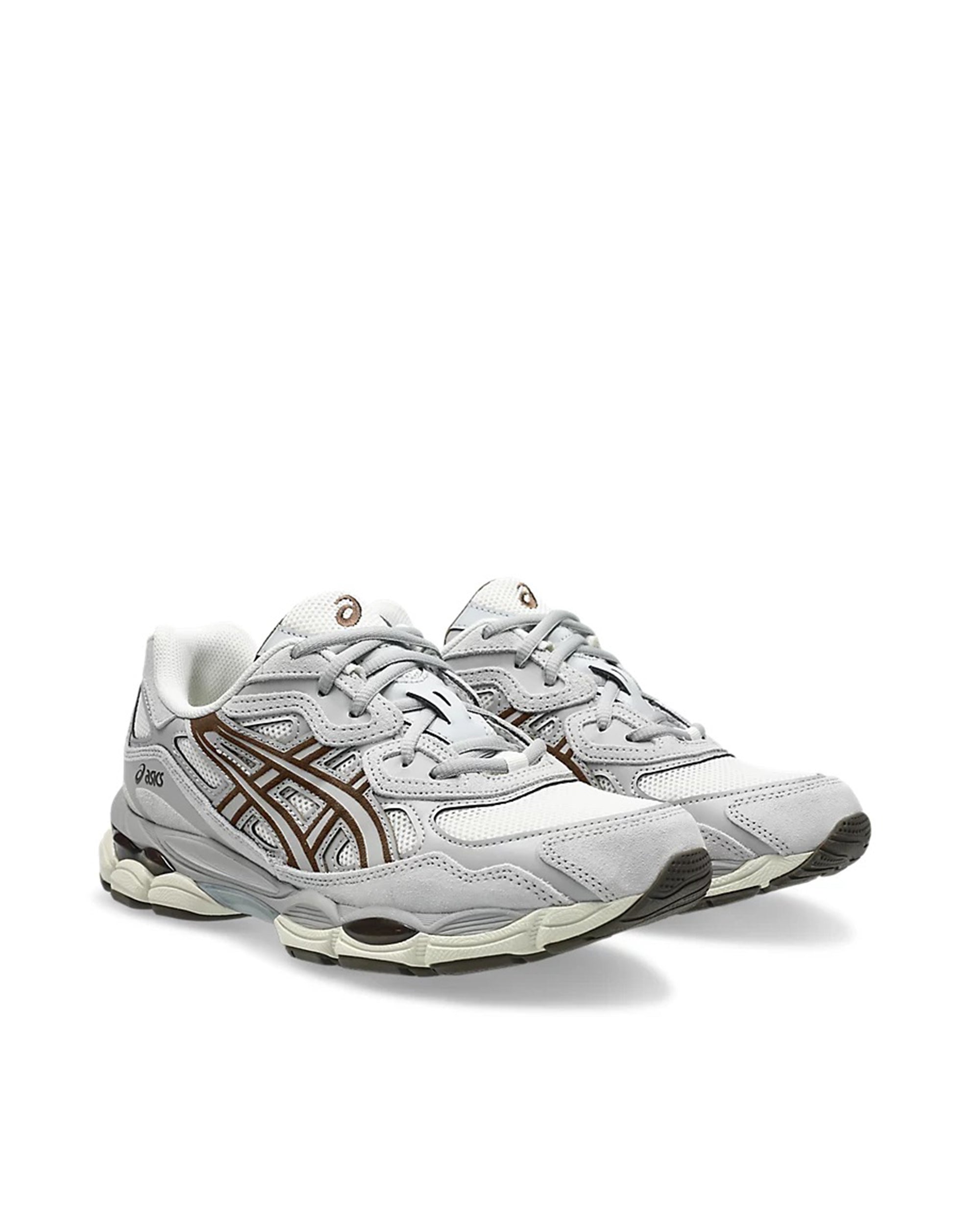 Gel-NYC Cream Cement Grey Sneakers