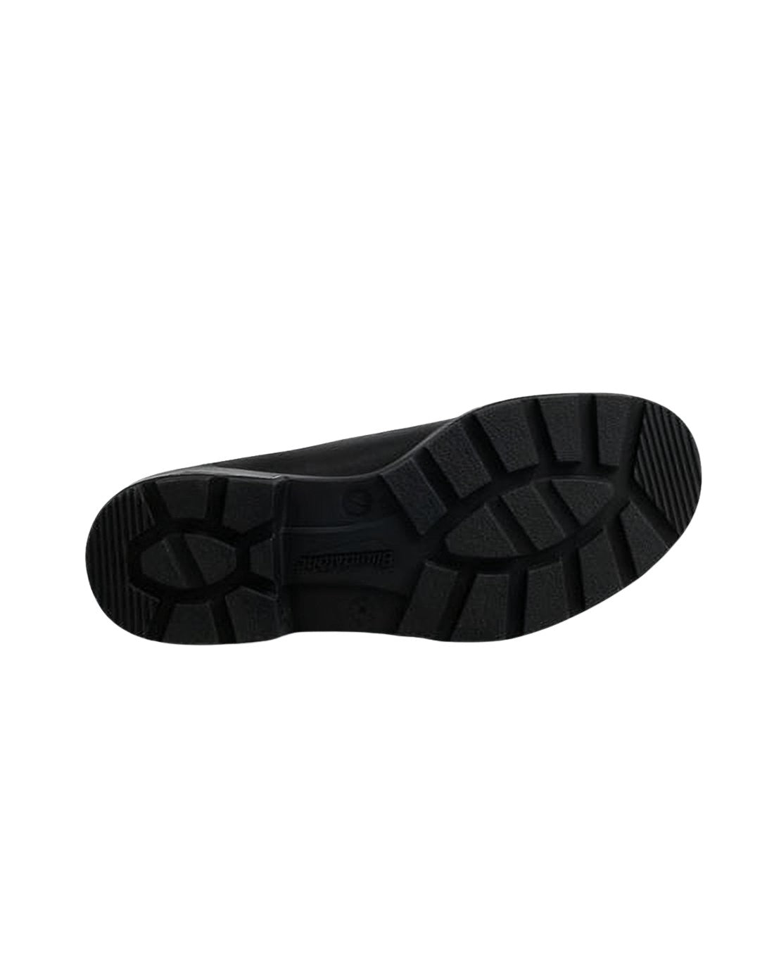 Seamless Black Leather Slip-On Boots