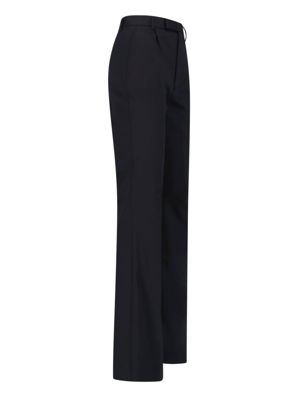 Bootcut Wool Pants – Black