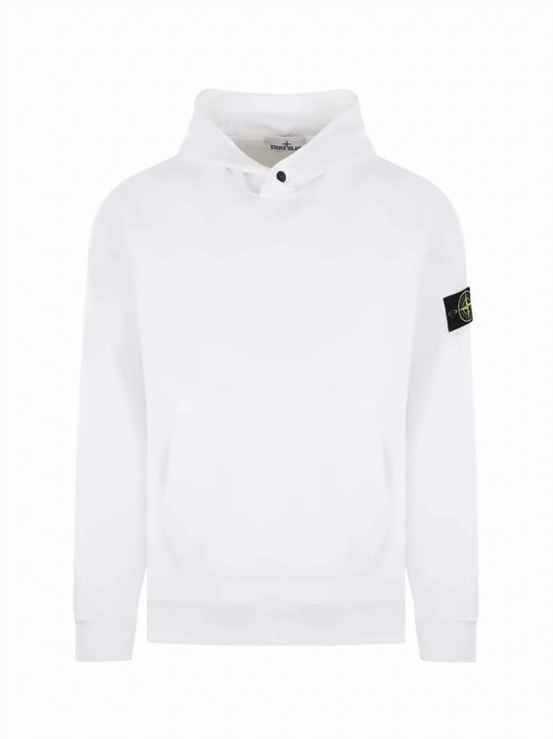 Classic White Stone Island Hoodie