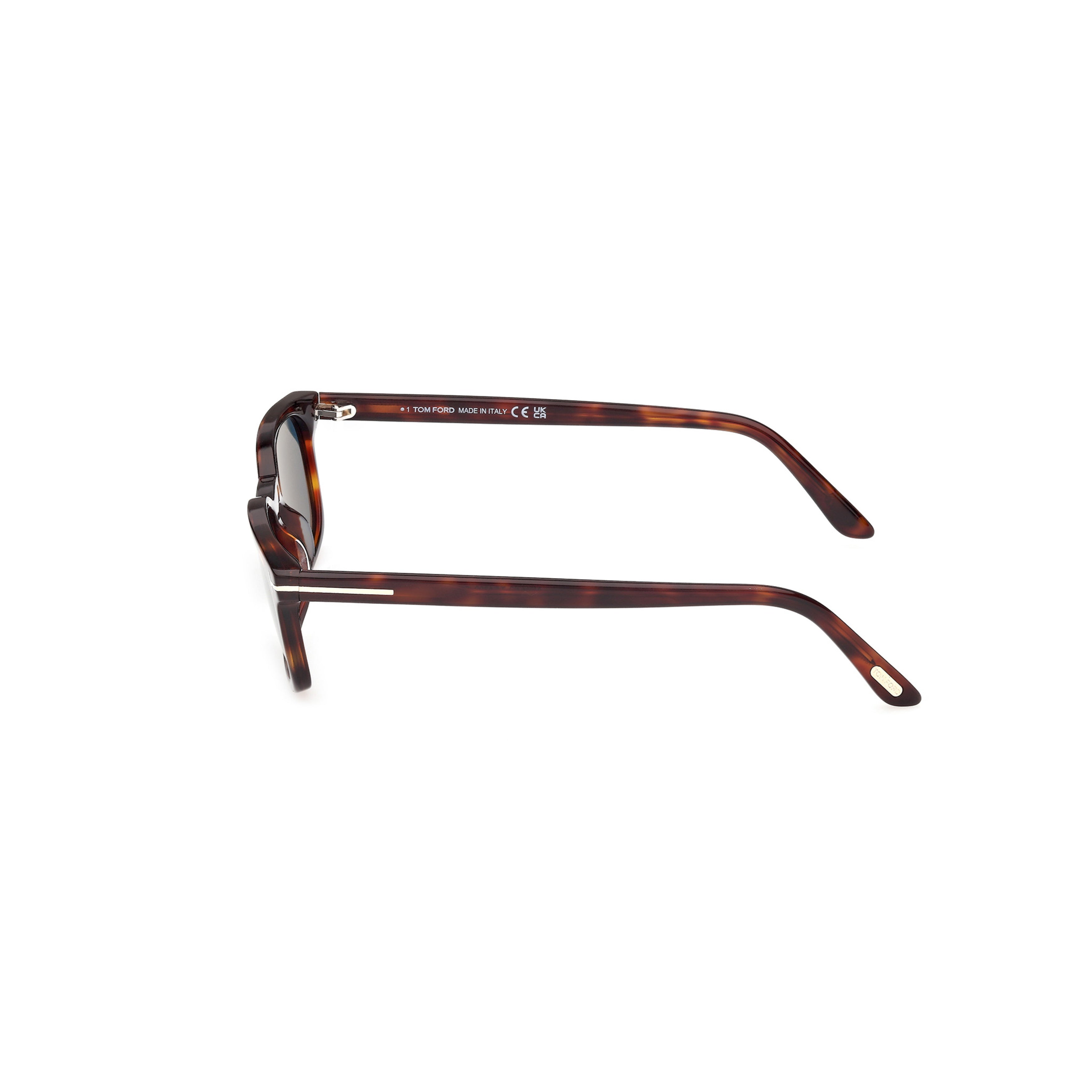 Ft1300 Rectangular Tortoiseshell Sunglasses
