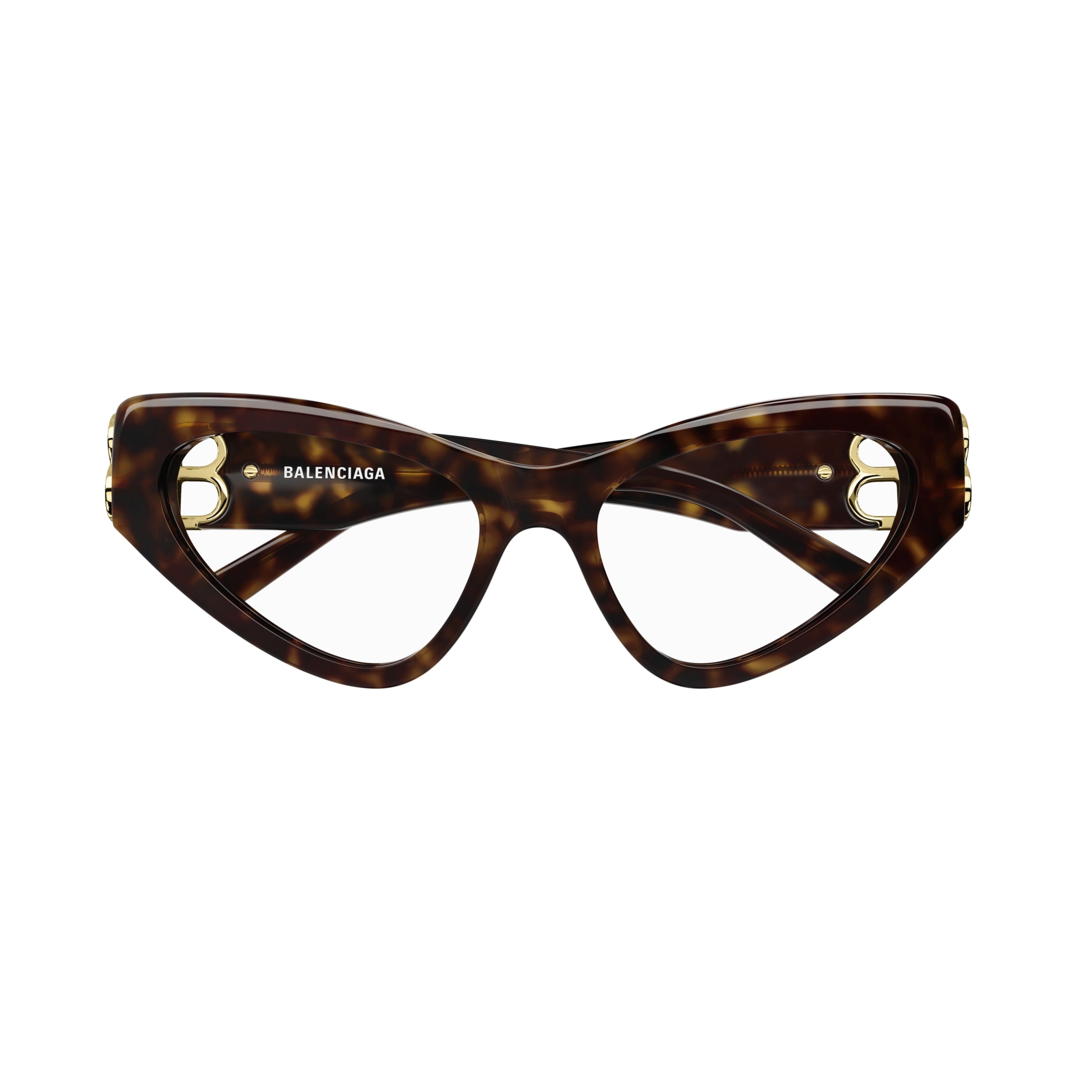 Bb0313o Bold Cat-Eye Sunglasses in Tortoiseshell