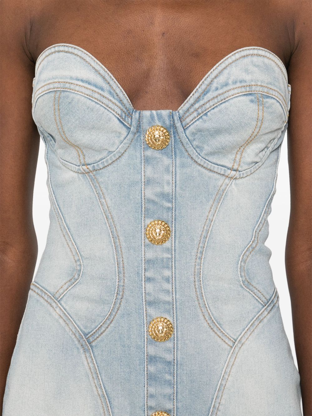 Strapless Mini Dress