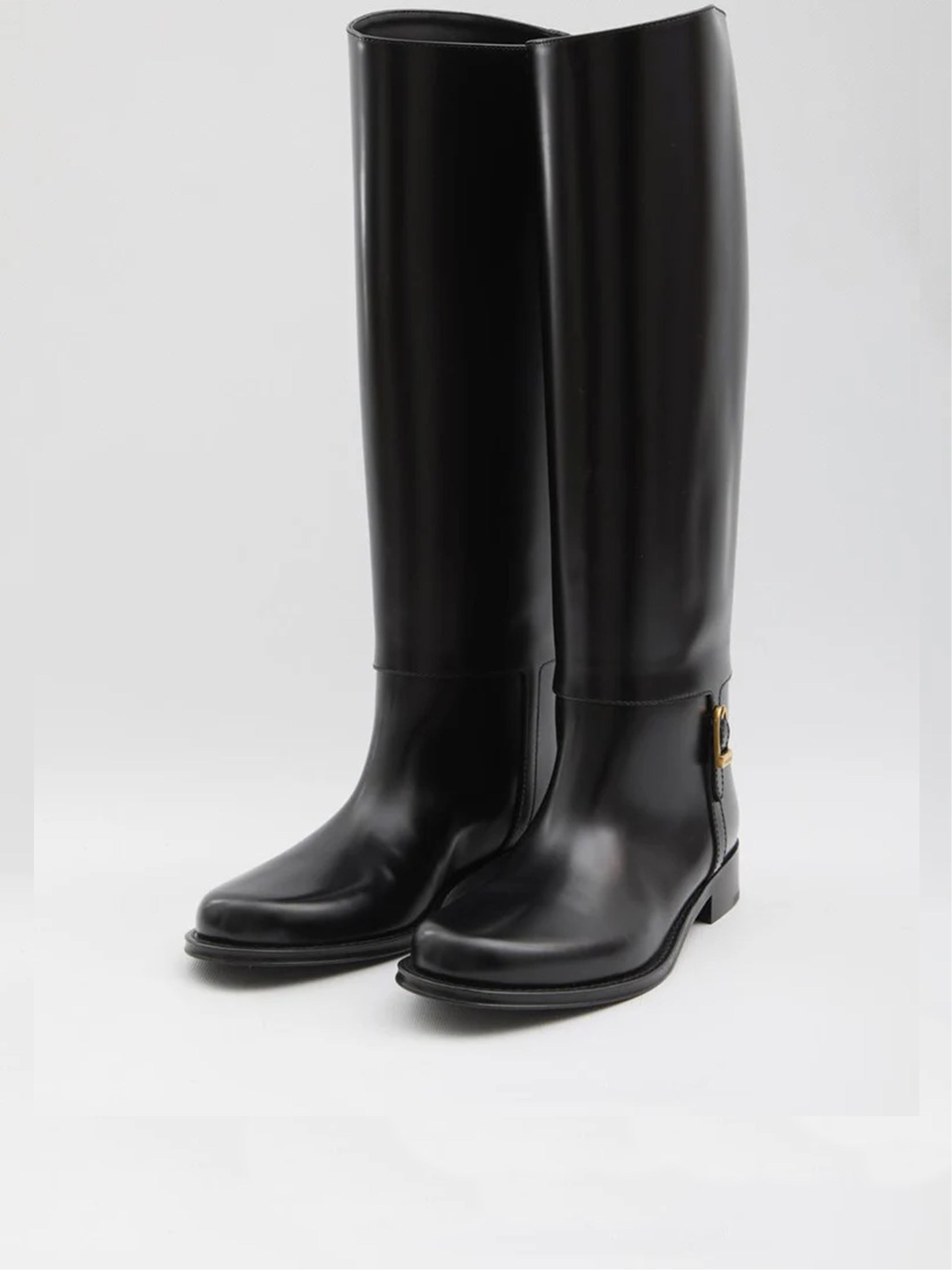Black Julia 25 Leather Boots