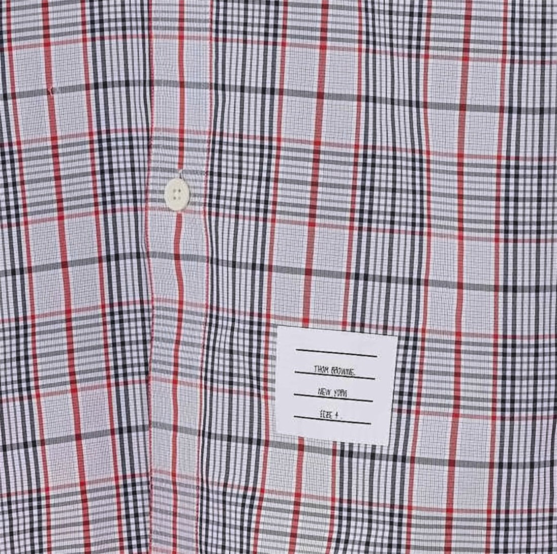 Classic Plaid Pattern Long-Sleeve Shirt