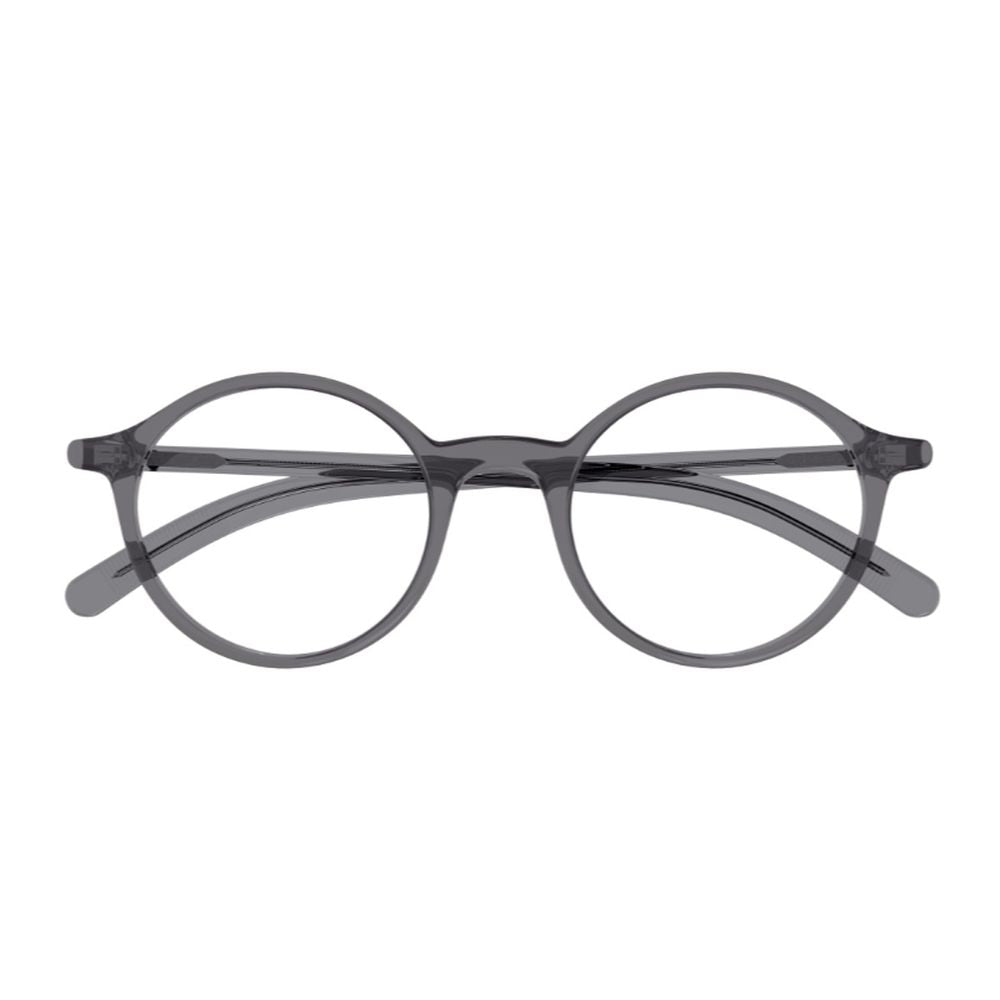 Mb0350O Linea Snowcap Round Transparent Grey Acetate Optical Glasses