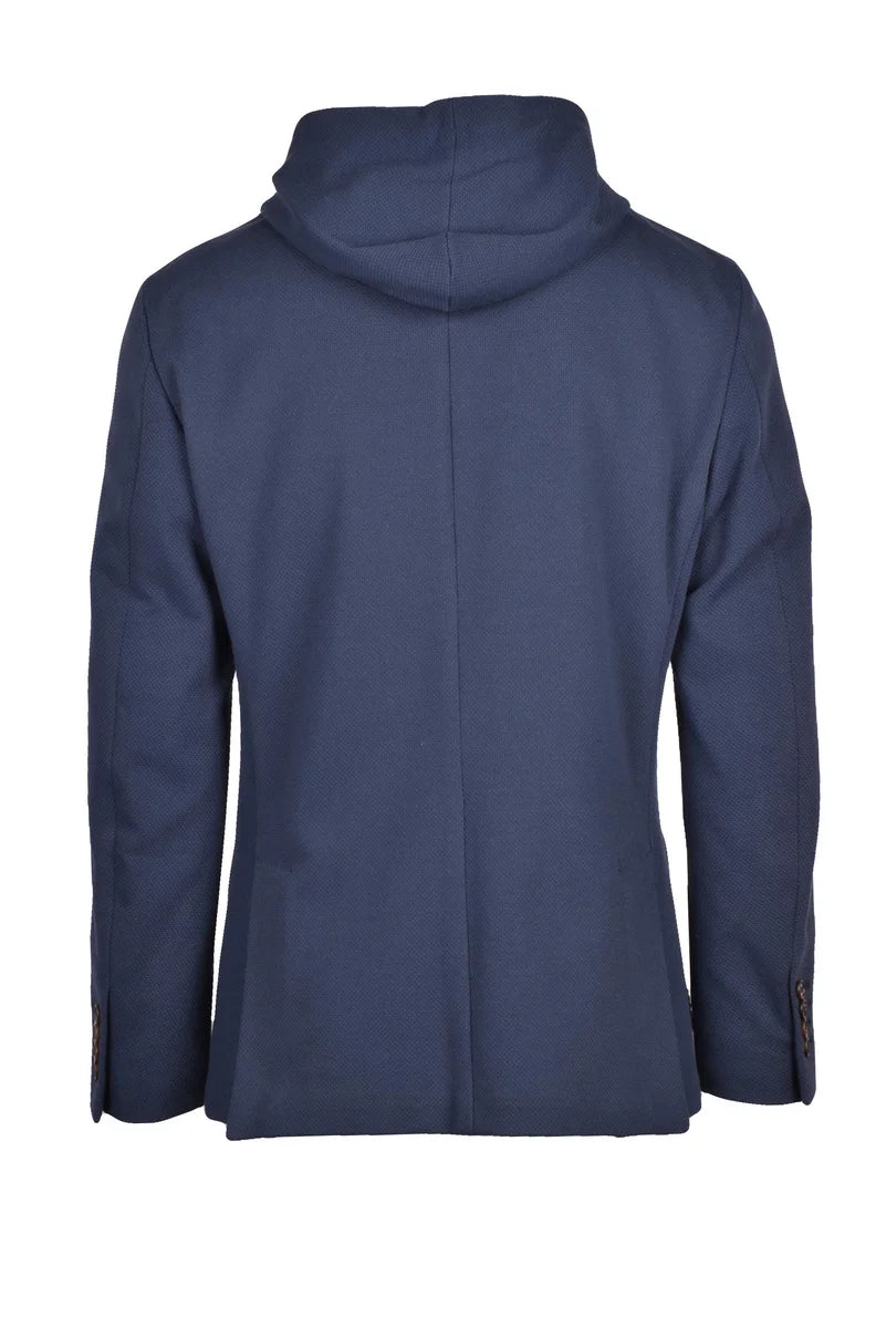 Men's Jacket Blue with Bib