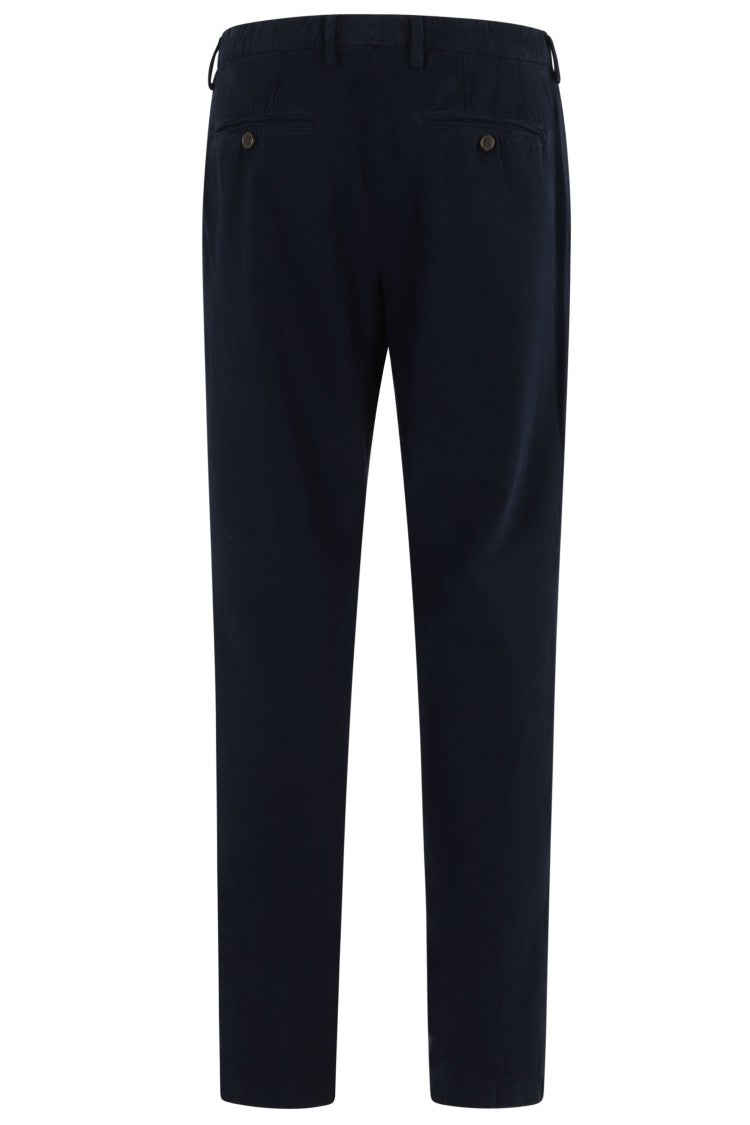 Washed Cashmere Gabardine Trousers