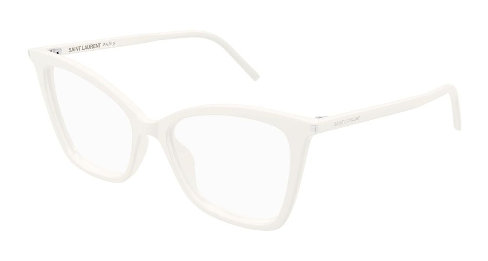 Eyeglasses Saint Laurent SL 386 014 White White Transpare 53/16/145