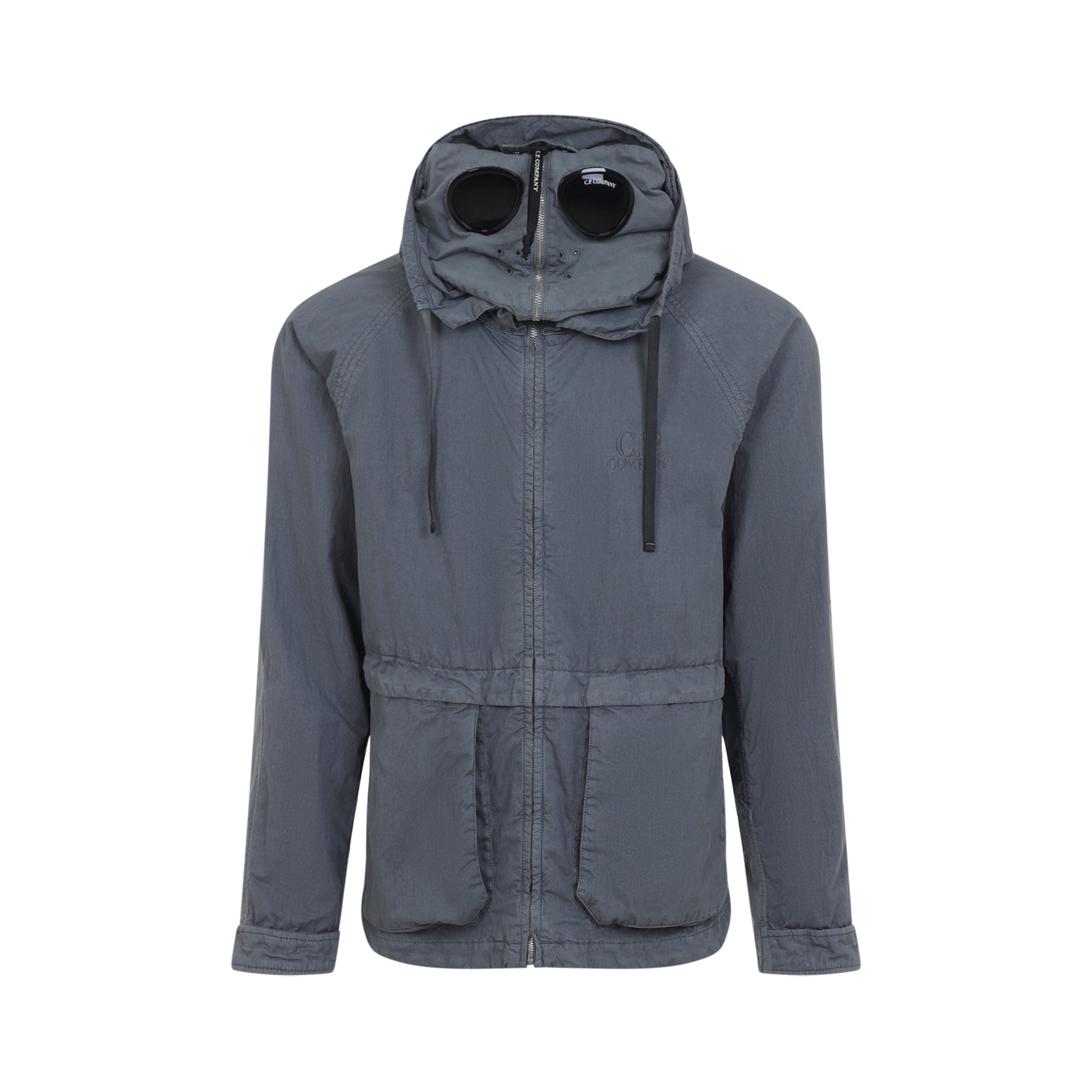 Lightweight Casual Jacket with Distinctive Hood and Goggle Detail