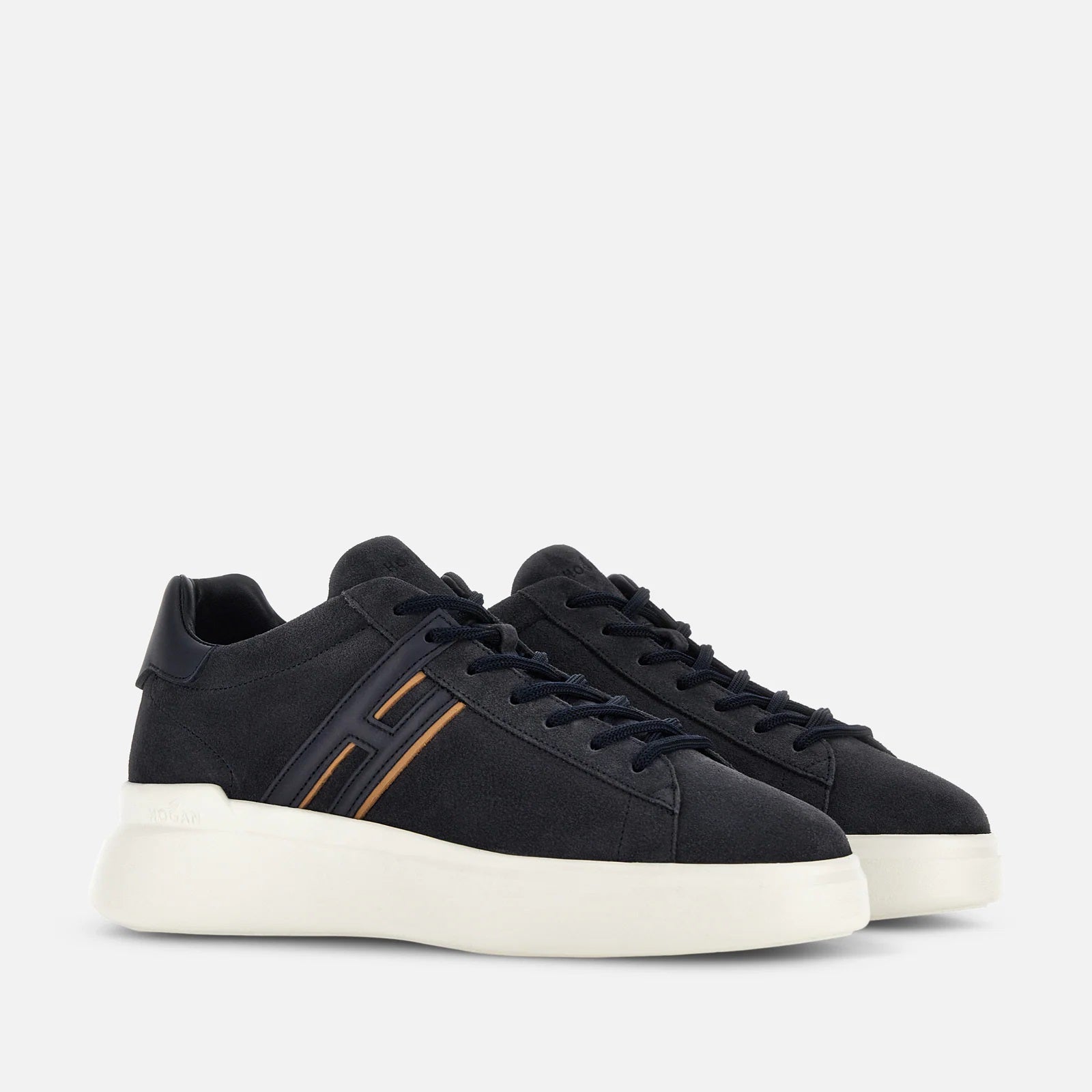 H580 Lace-Up Sneakers in Calfskin