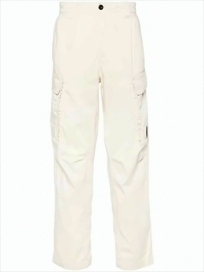 Straight Fit Cargo Pants With Flap Pockets