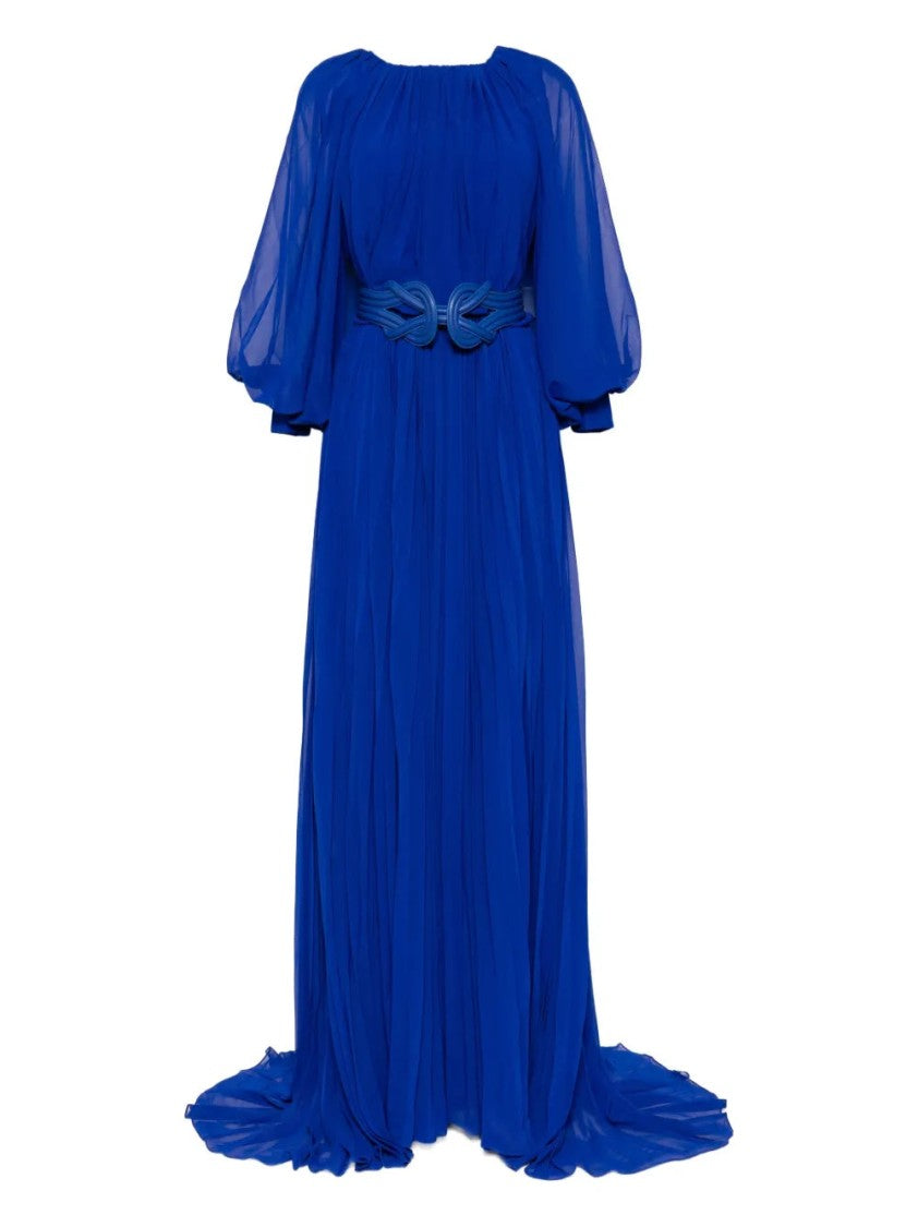 Pleated Long Dress