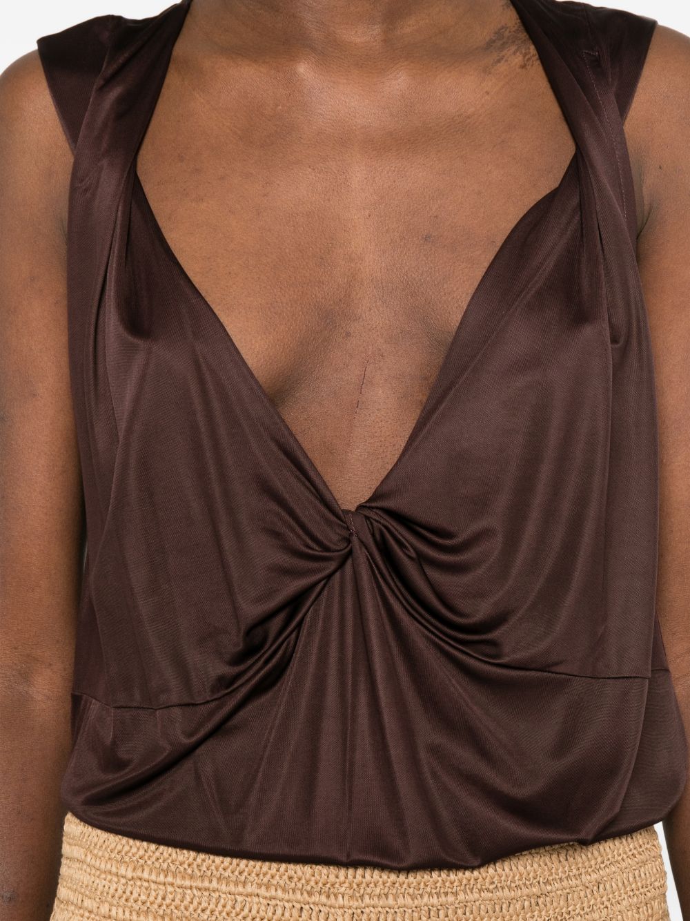 Rich Purple Sleeveless Top