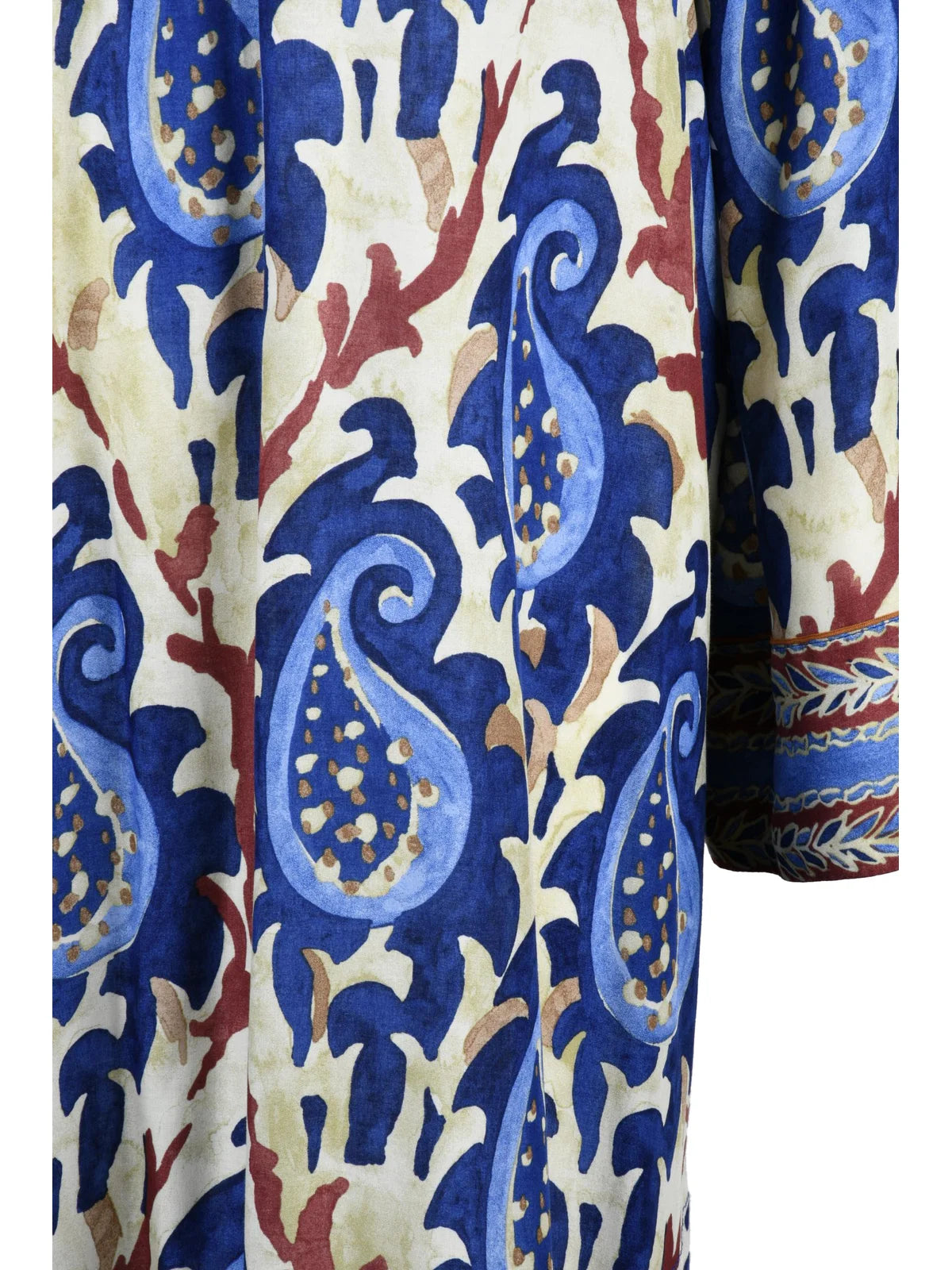 Multicolor Viscose Kaftan Dress