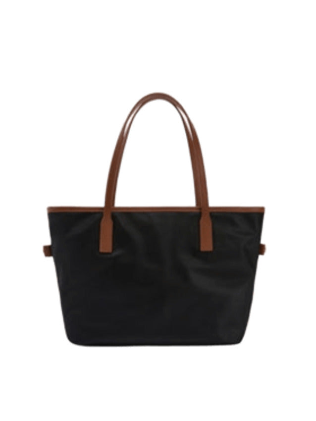 Nylon Tote Bag With Zip Closure