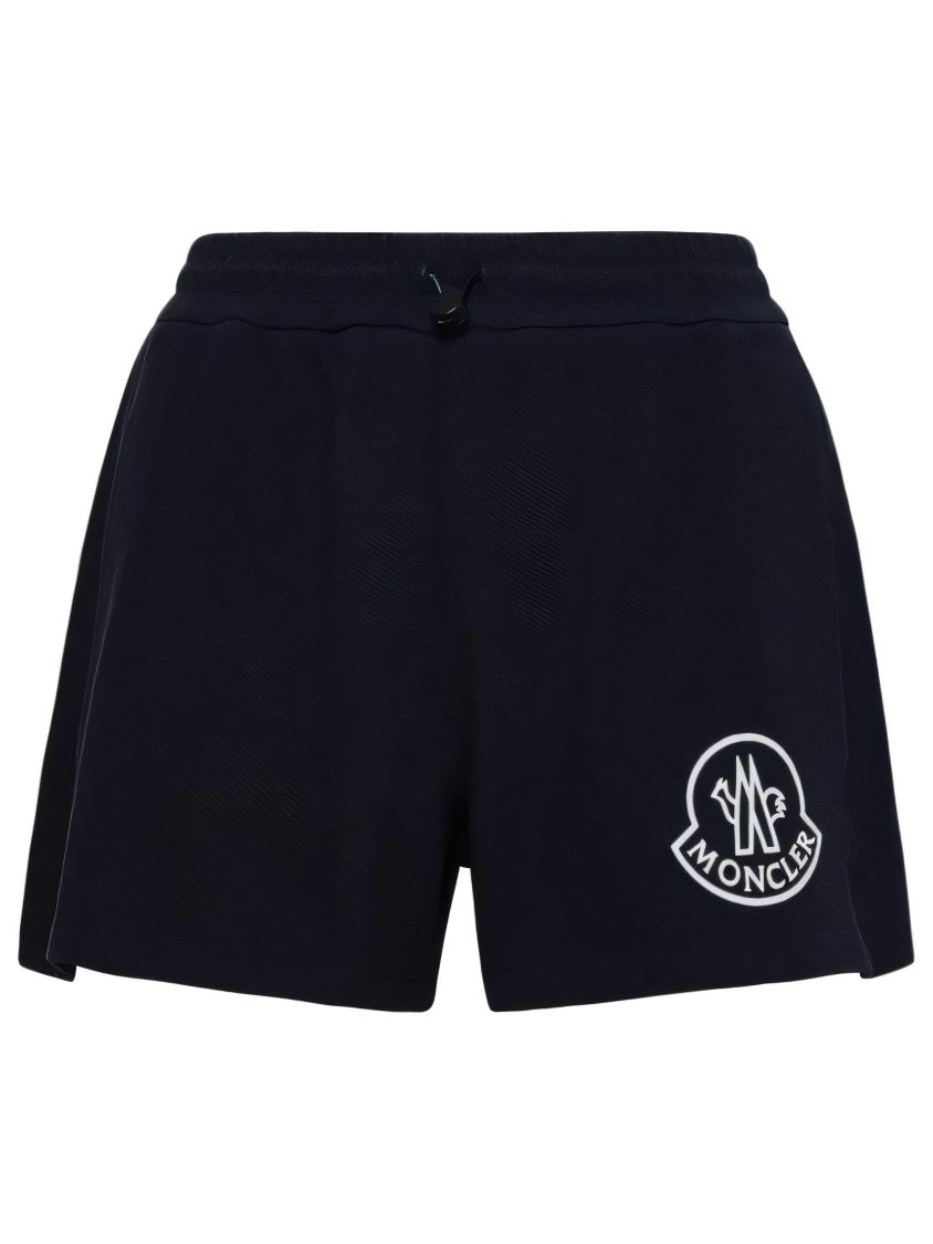 Relaxed-Fit Black Shorts With Textured Finish