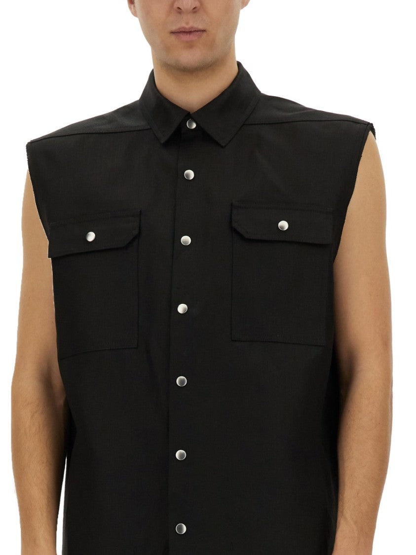 "Jumbo" Sleeveless Outershirt