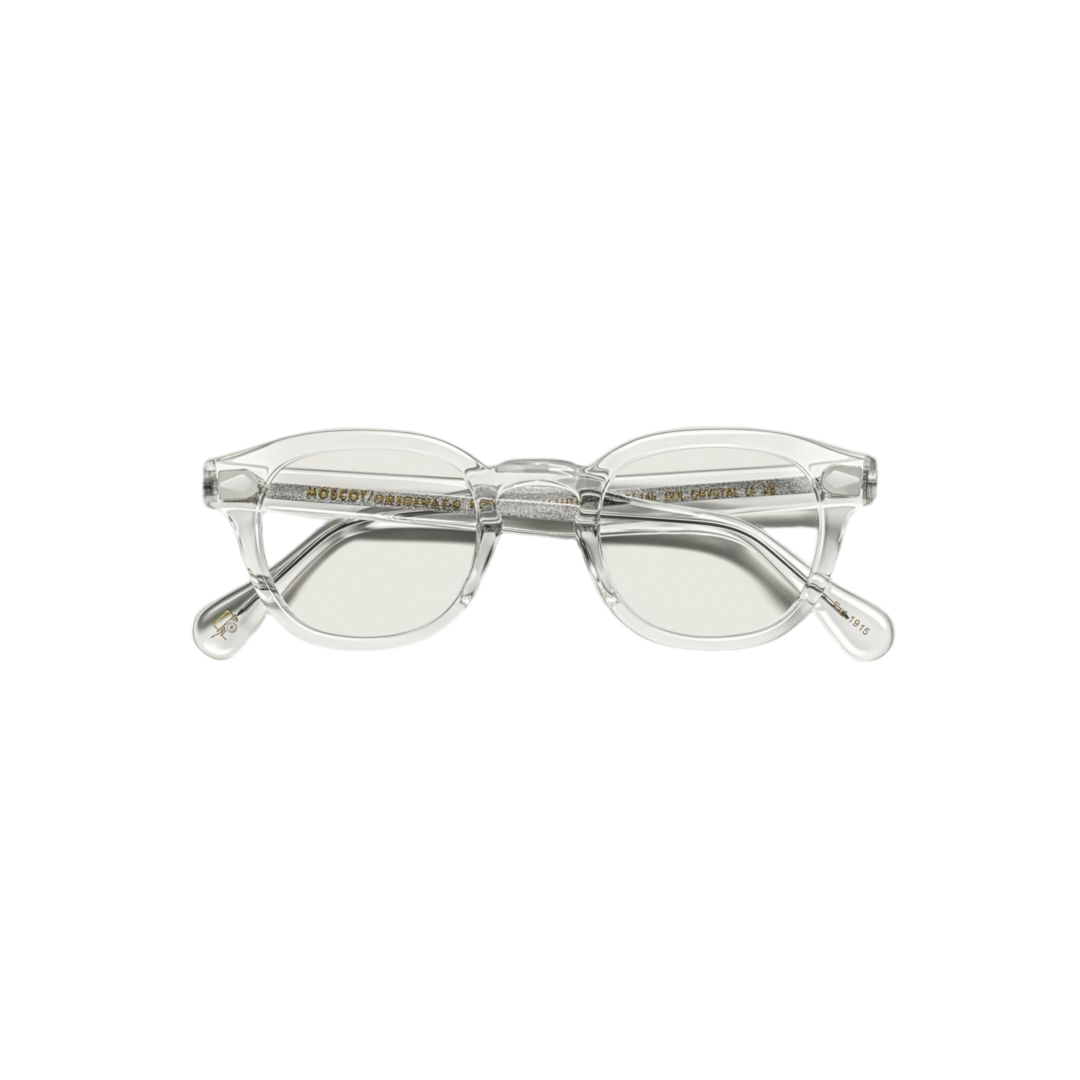 Or-Lem-O Lemtosh Transparent Acetate Eyeglasses with Rounded Square Shape