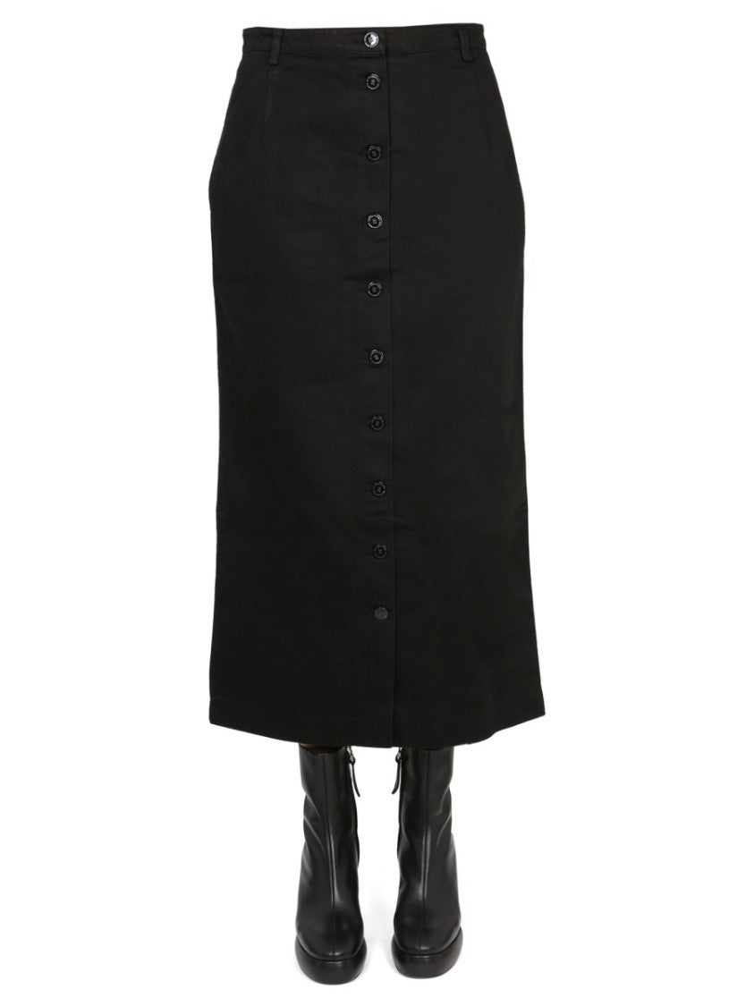 Black Midi Skirt