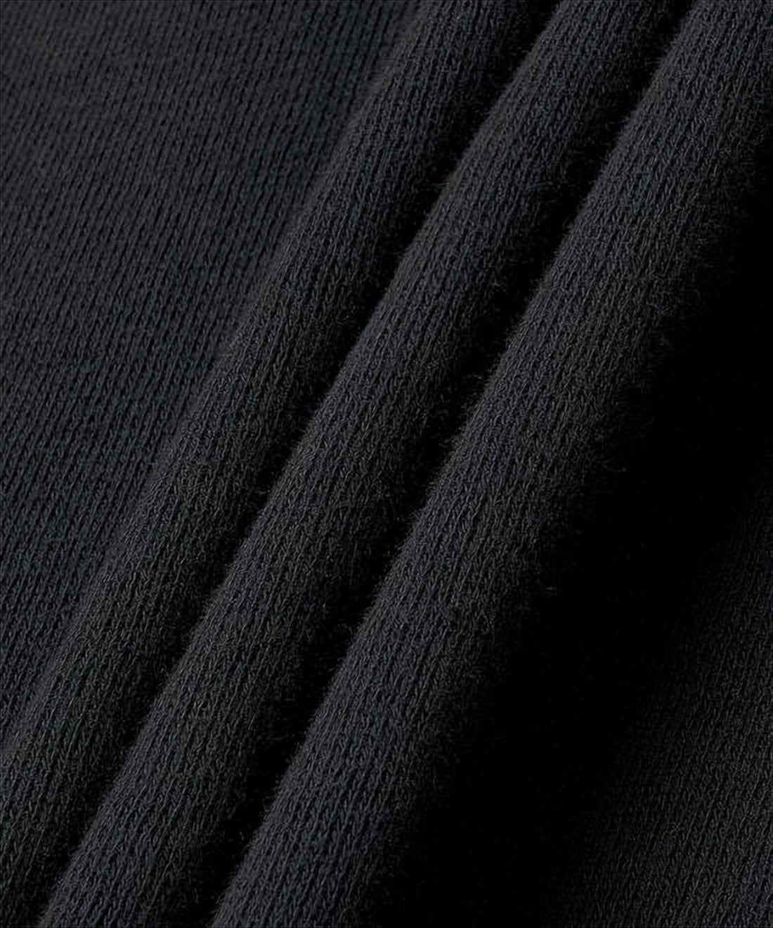 Zip-Up Black Hoodie with Drawstring Hood
