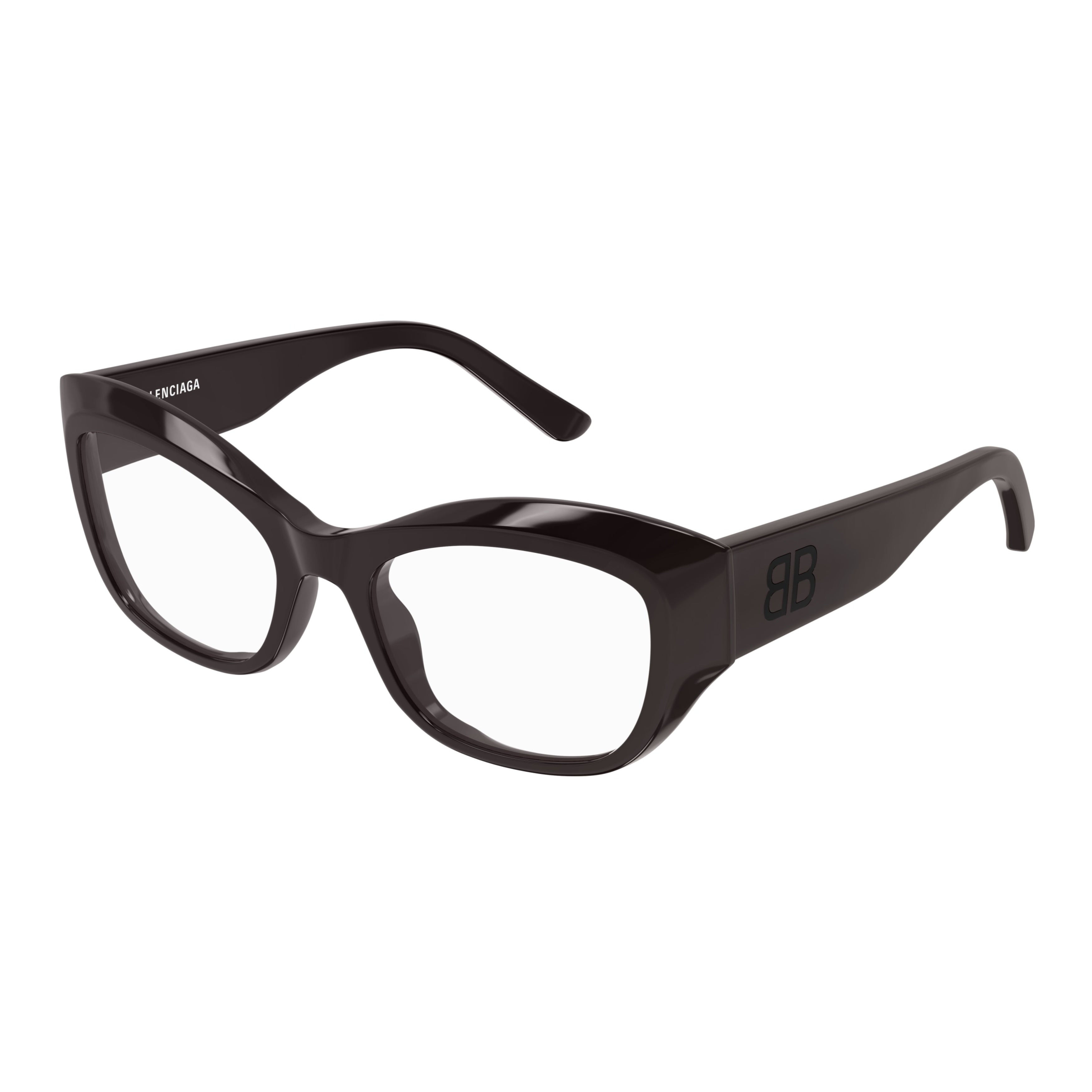 Bb0398o Oversized Rectangular Black Eyeglasses