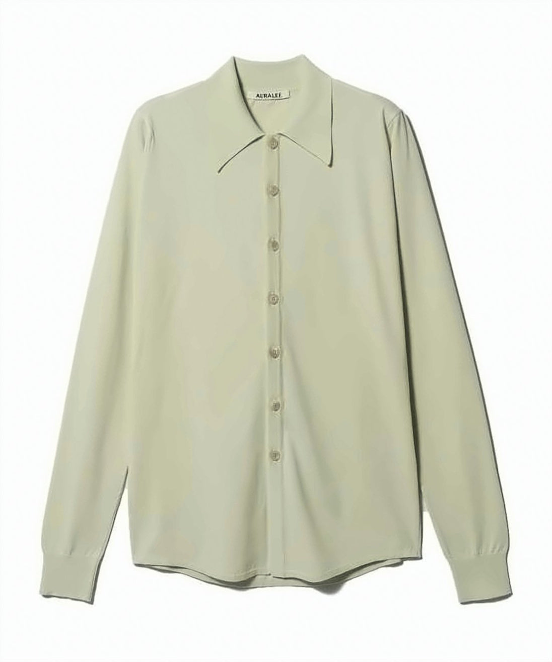Long-Sleeved Cardigan with Classic Collar