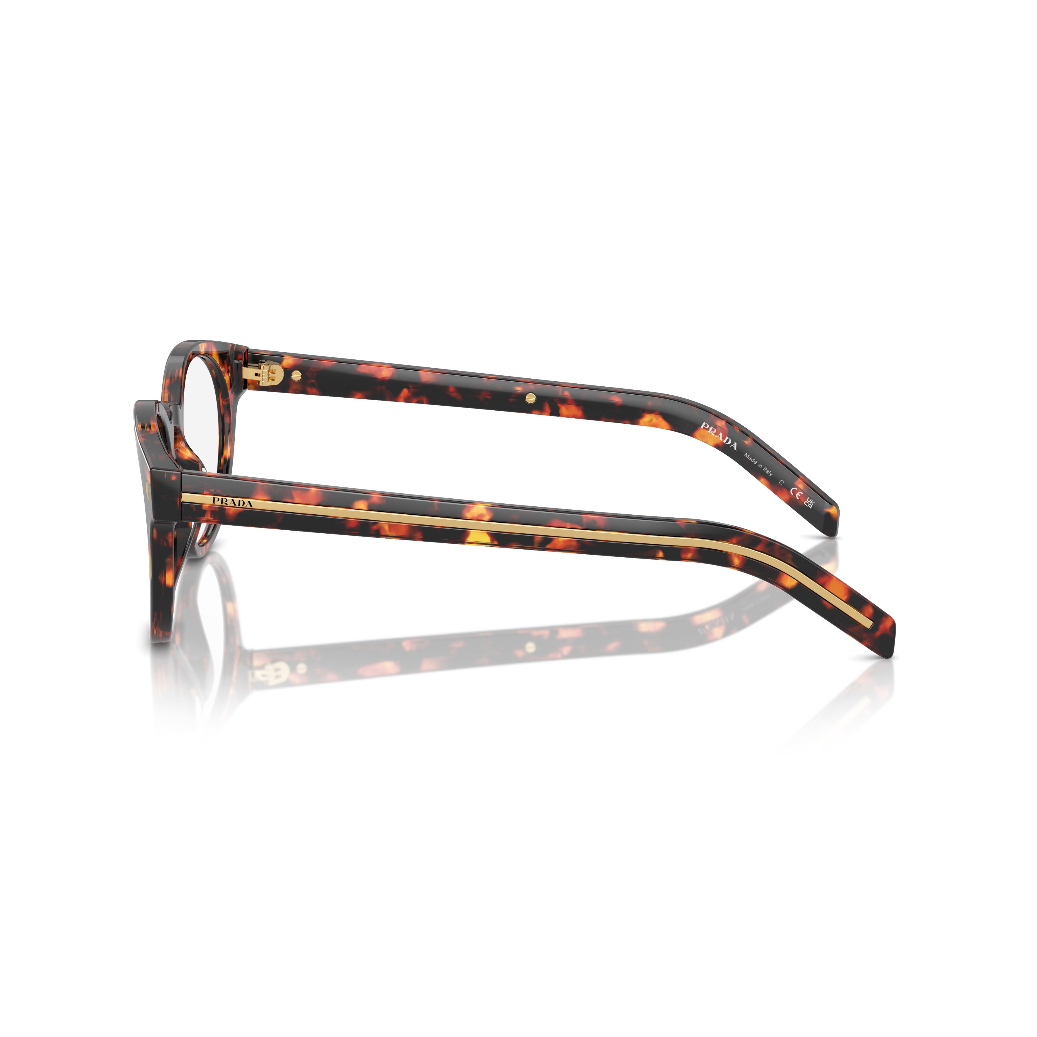 0pr A14v Round Acetate Eyeglasses