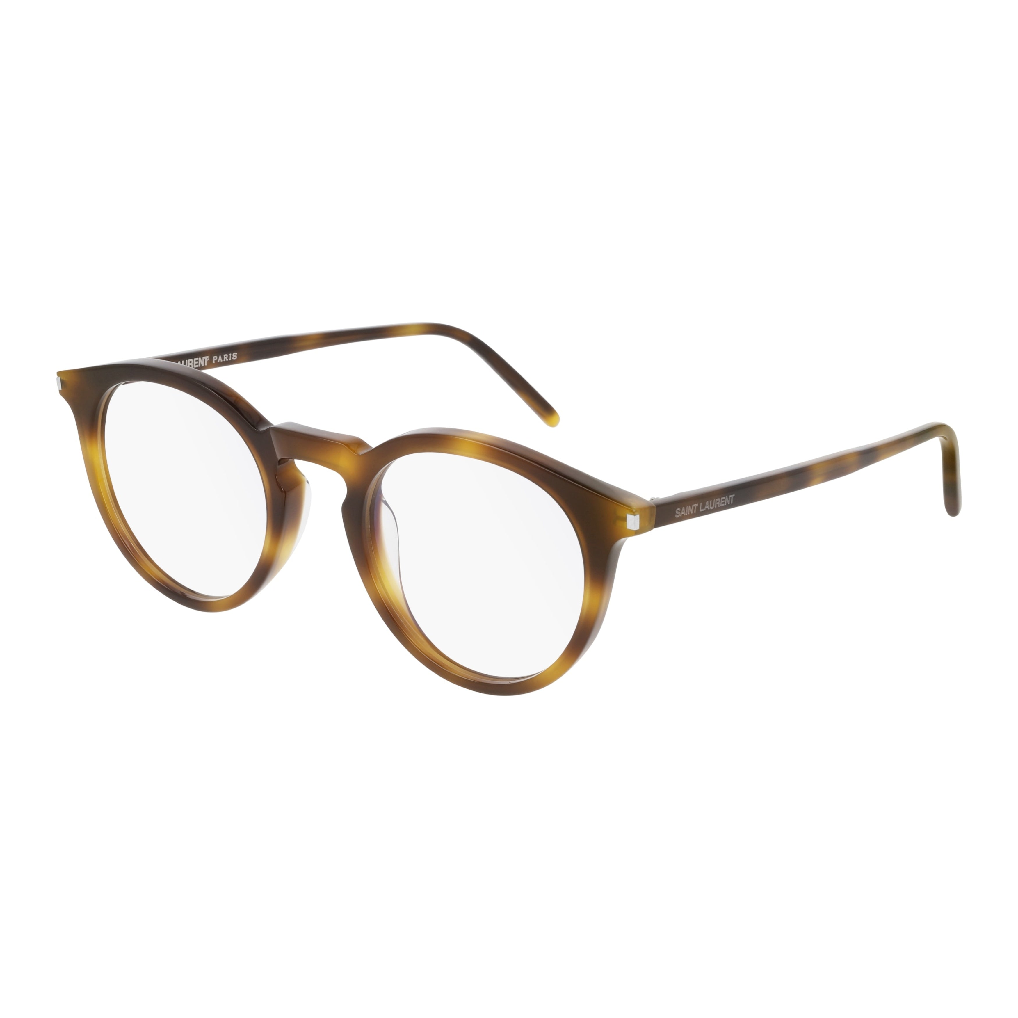 Sl 347 Round Tortoiseshell Acetate Sunglasses