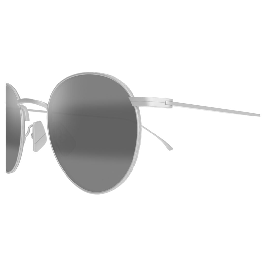 Kaapeha Minimalist Metal Frame Sunglasses with Round Lenses