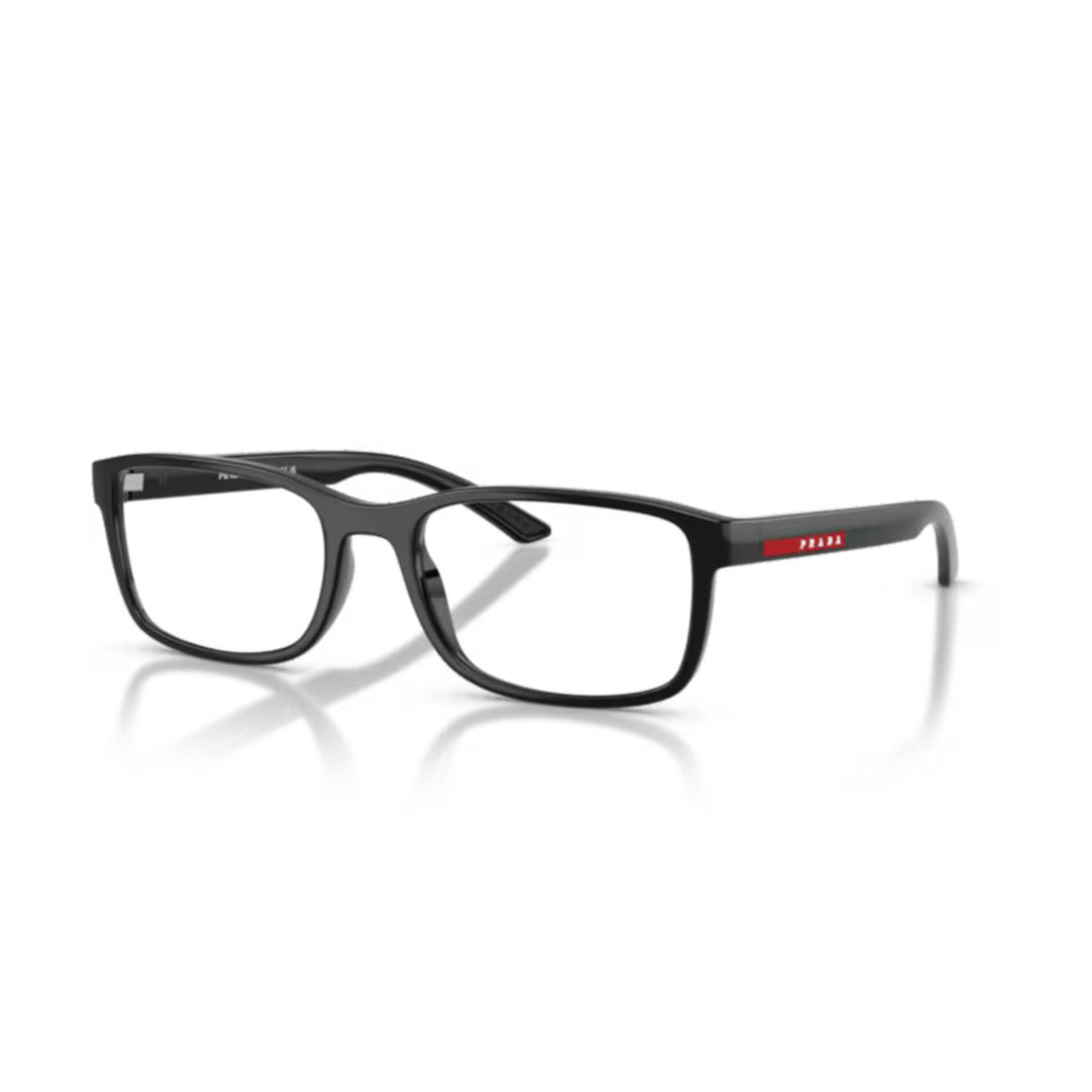 0ps 06rv Rectangular Black Sunglasses