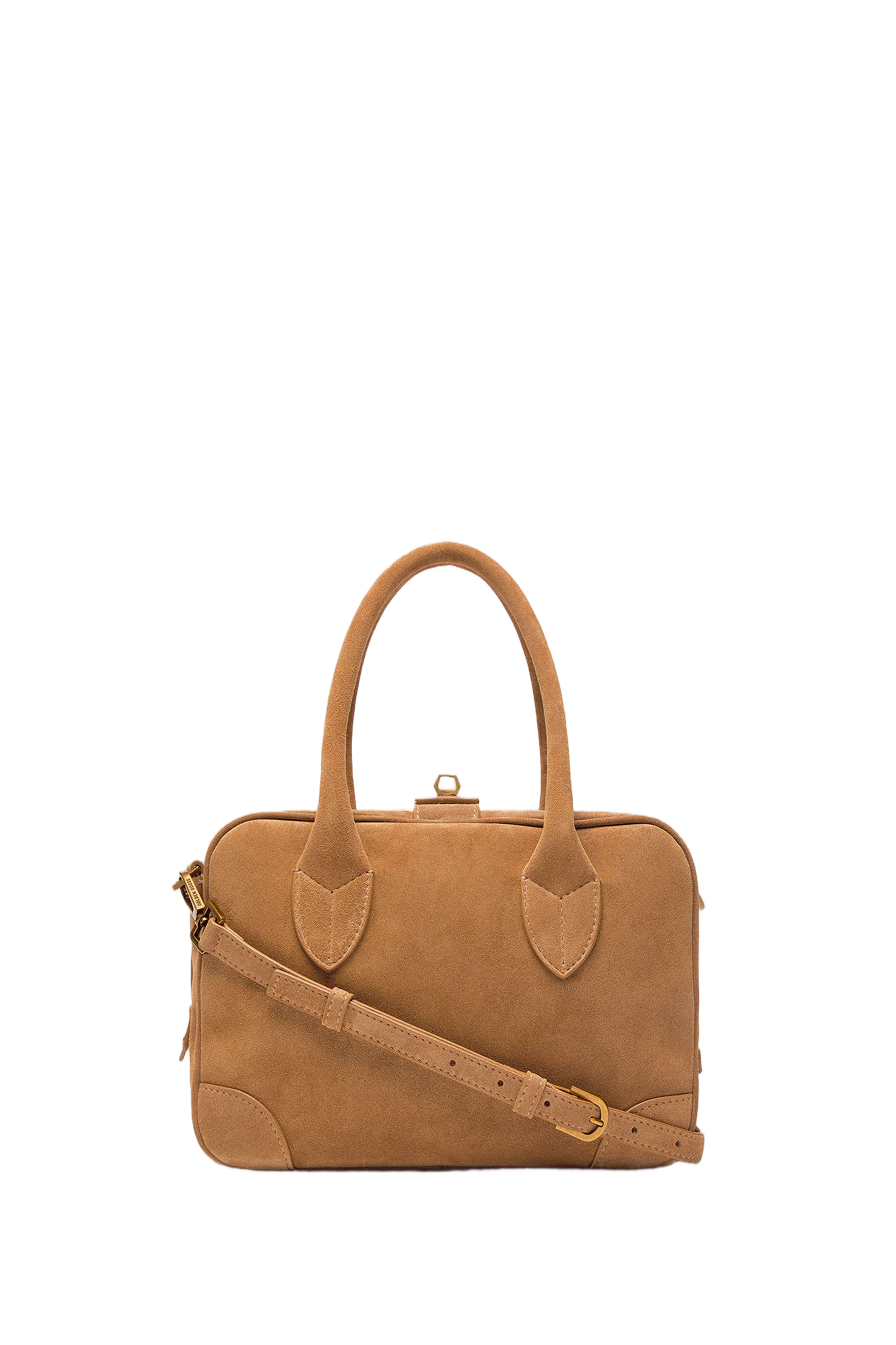 Suede Vita Shoulder Bag