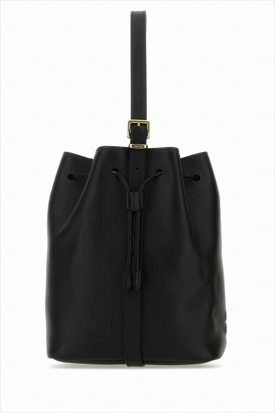 Black Leather Tote Bag