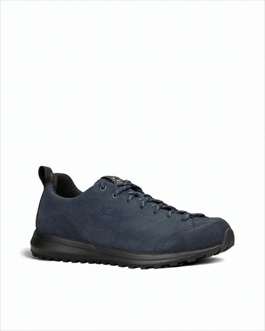 Low-Profile Sneakers with Suede Upper