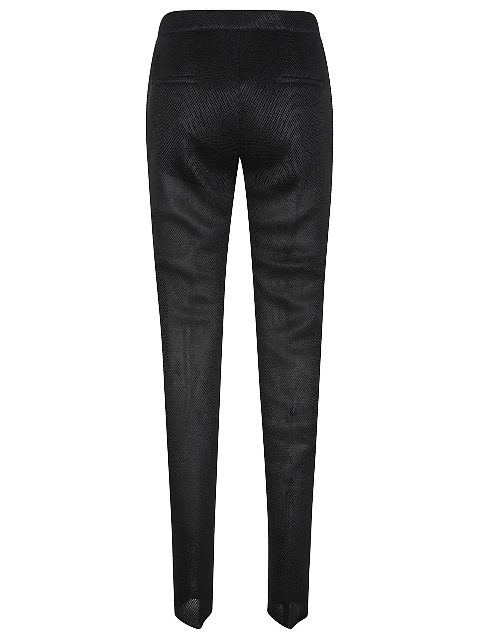 Tapered Pants with Unique Mesh Overlay