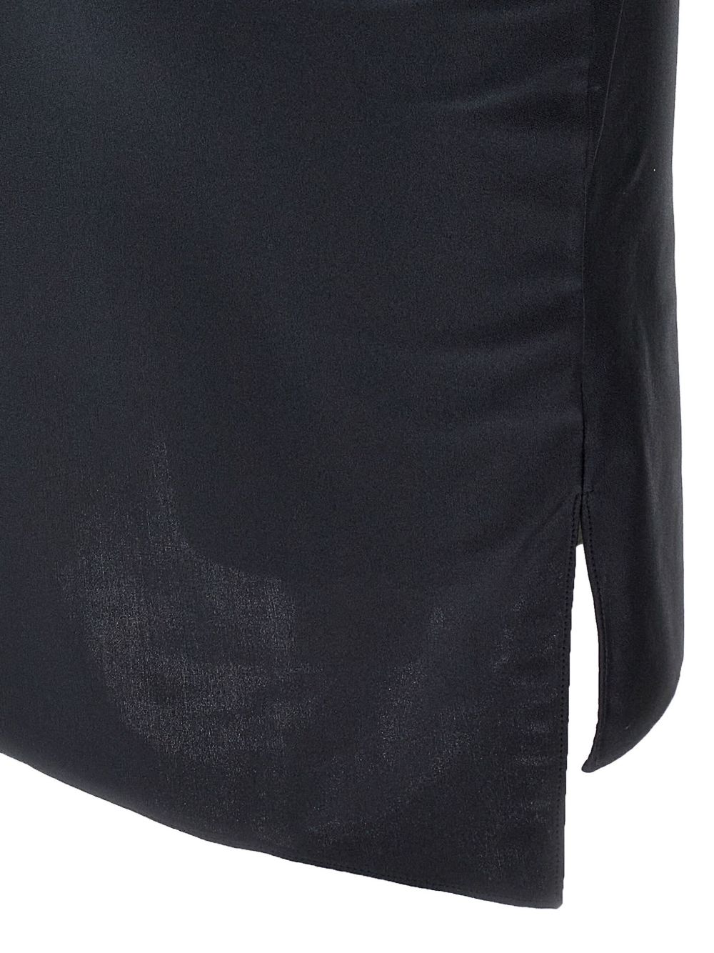 Fitted Mini Dress With Faux-Flower Detailing