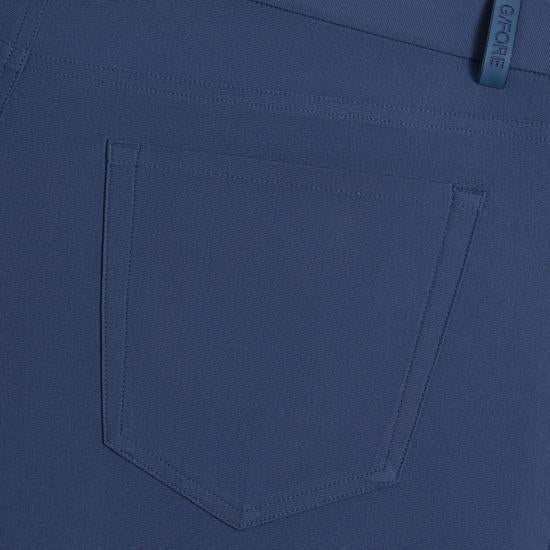 Burgundy Straight Pants With Tailored Silhouette And Discreet Details