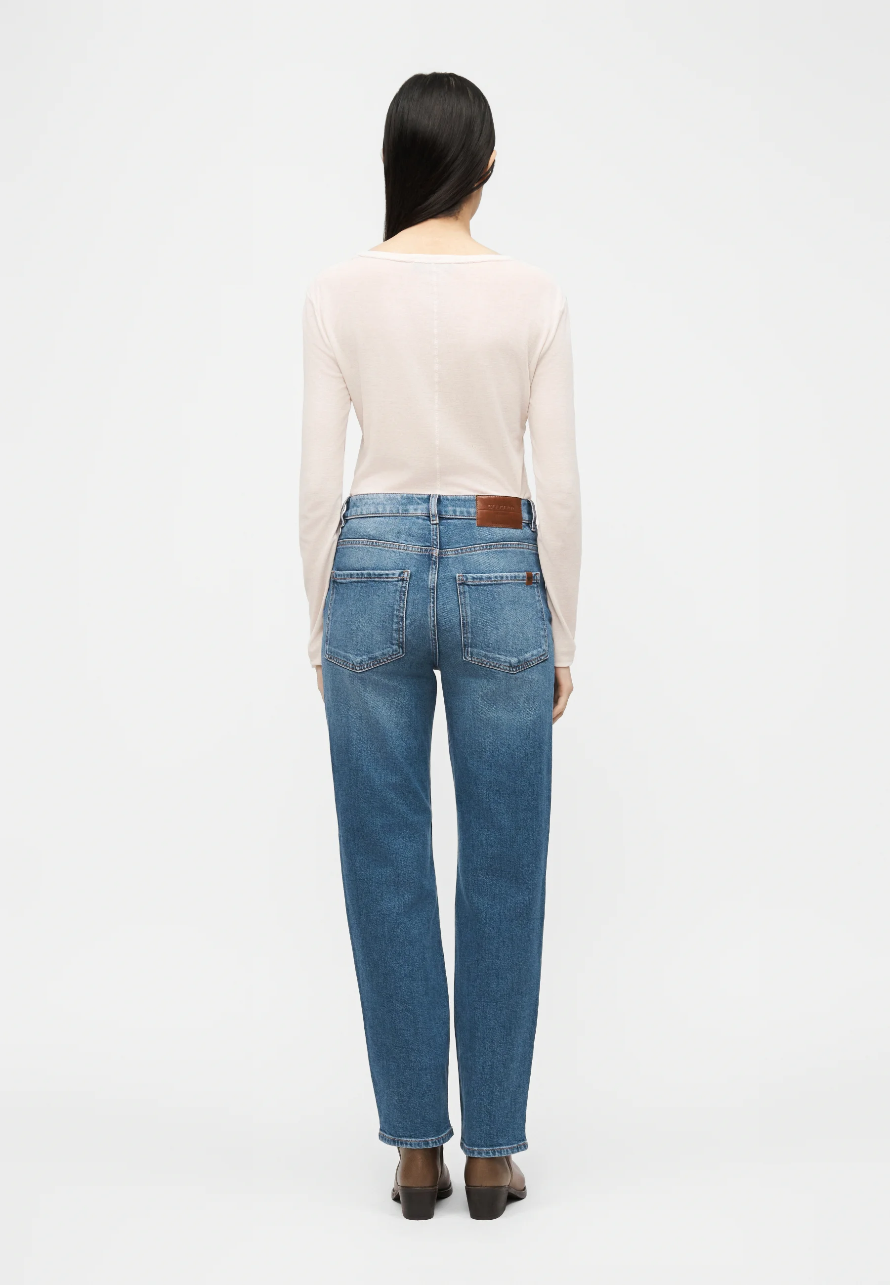 Used Blue Denim Jeans