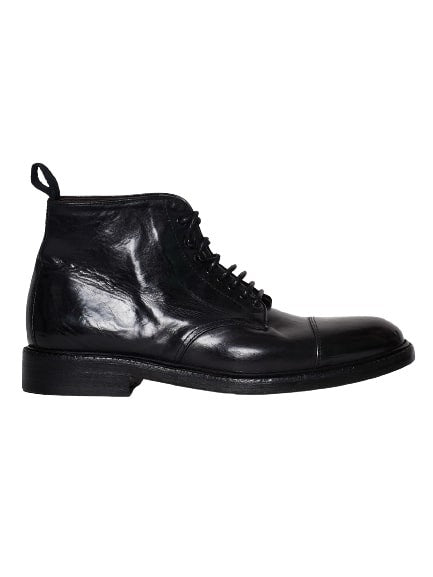 Black High Ankle Boot
