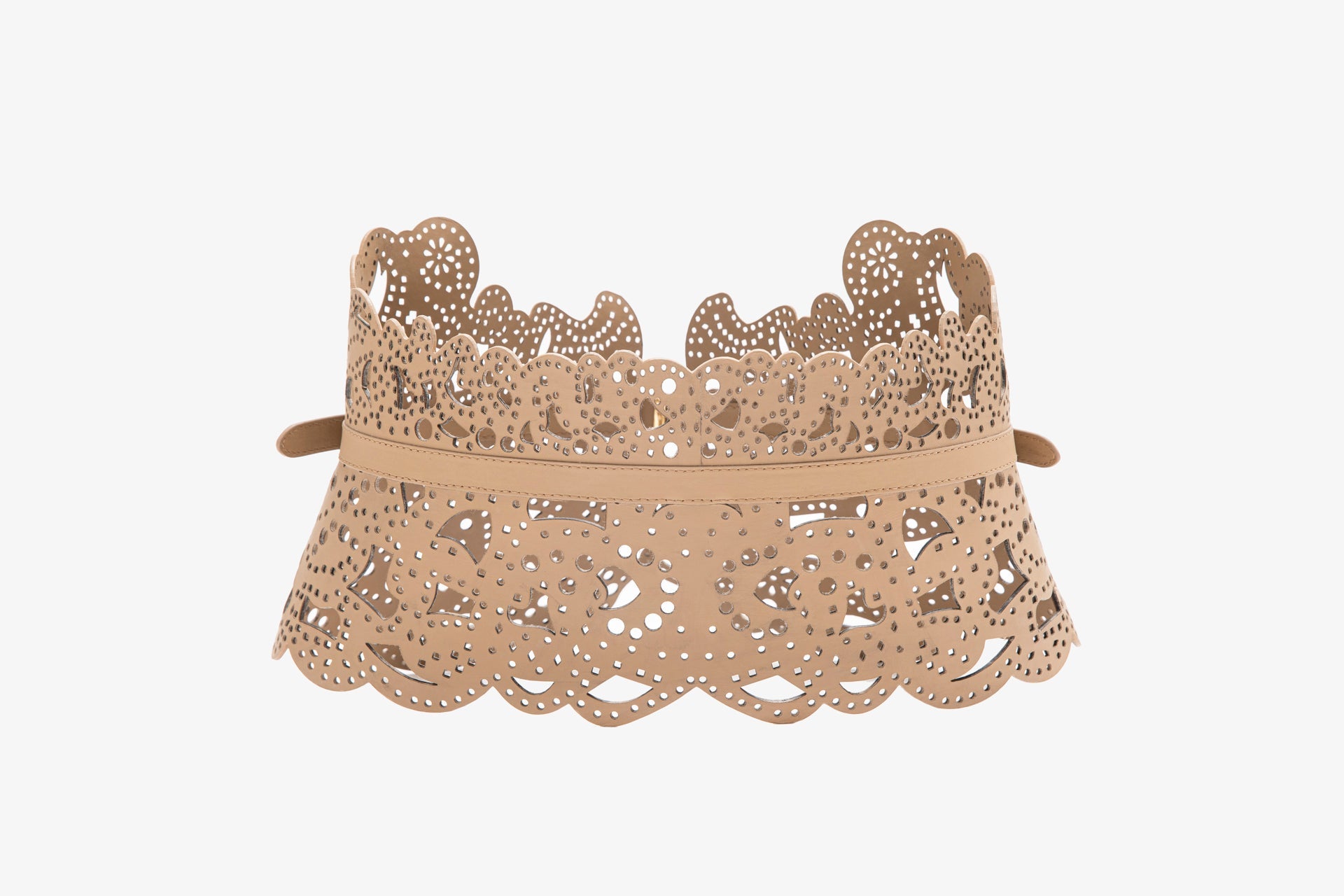 Perforated Leather Belt